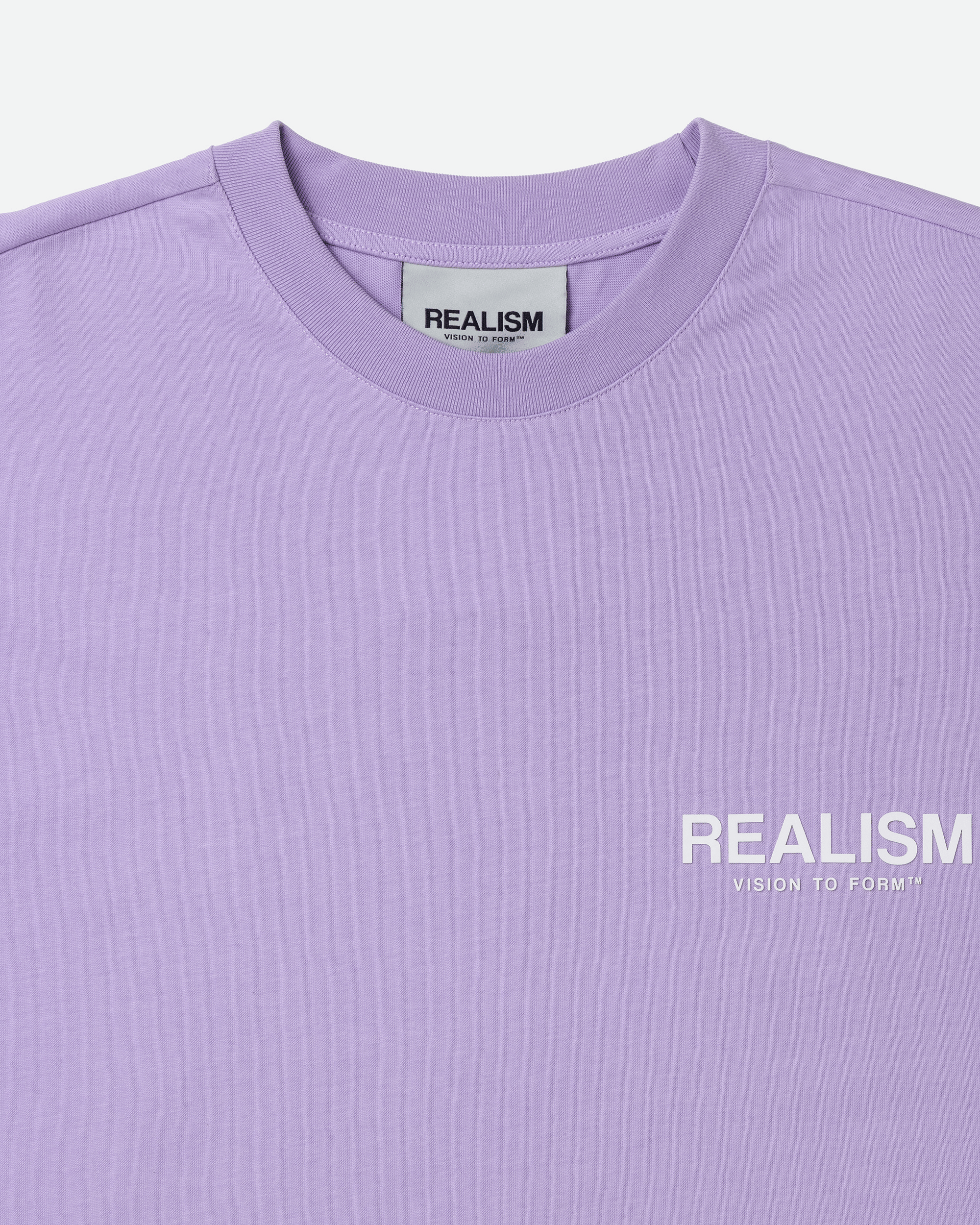 Realism VISION LOGO LONGSLEEVE TEE LAVENDER