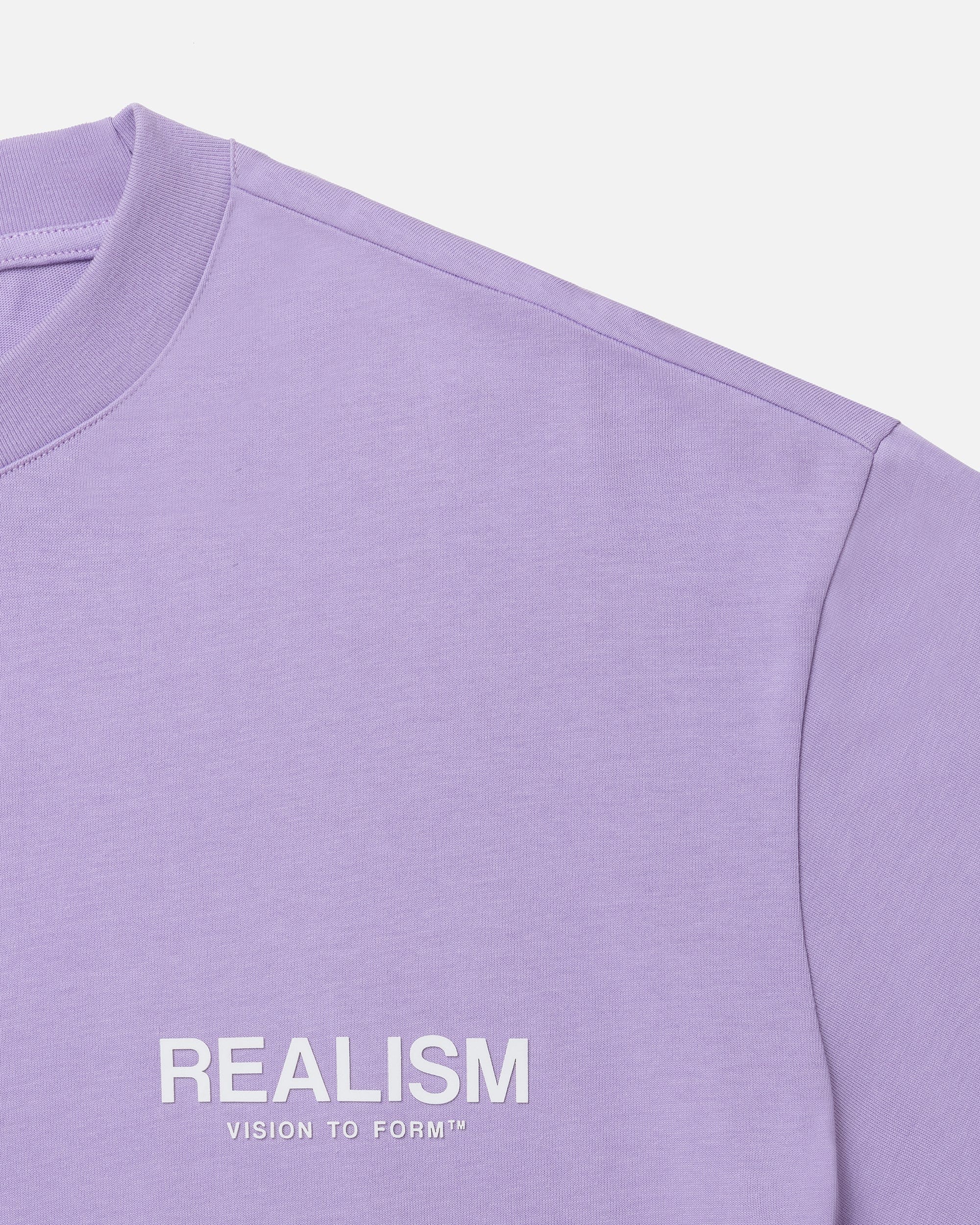 Realism VISION LOGO LONGSLEEVE TEE LAVENDER