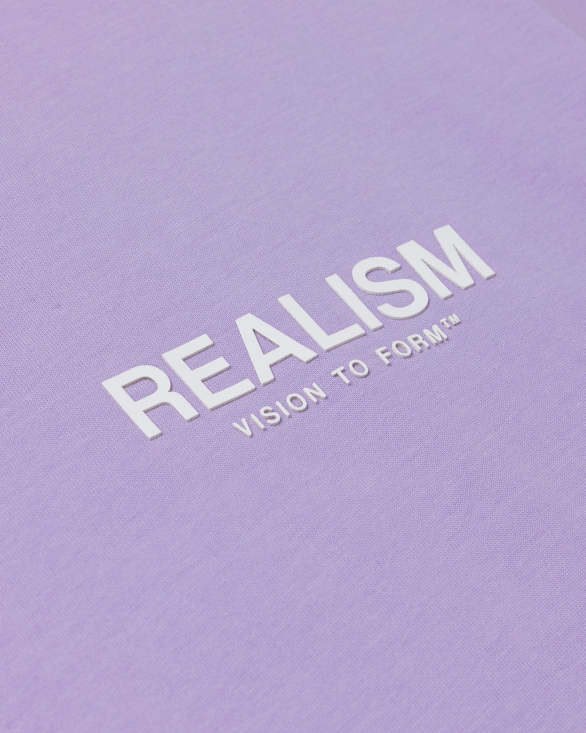 Realism VISION LOGO LONGSLEEVE TEE LAVENDER