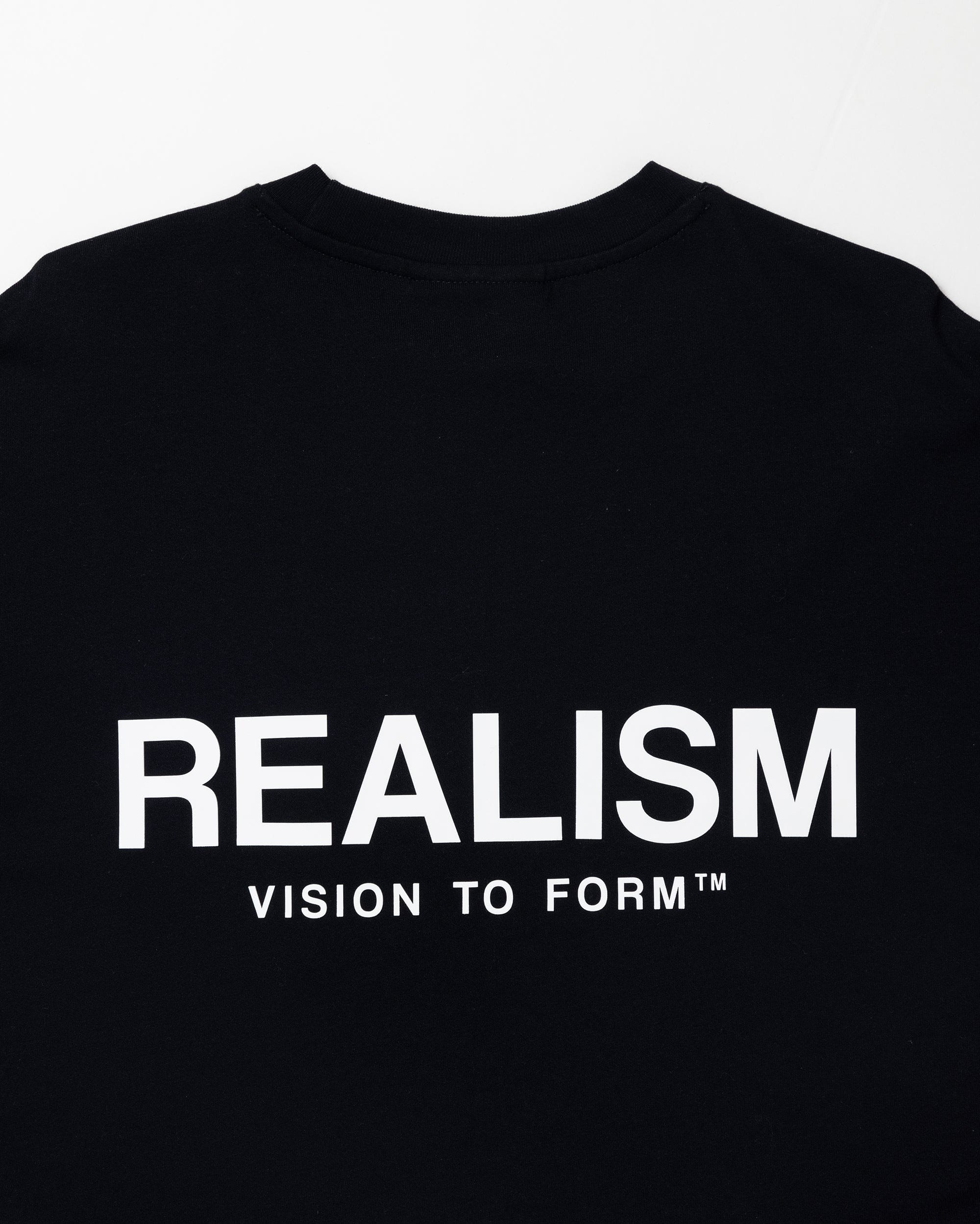 Realism VISION LOGO LONGSLEEVE TEE BLACK