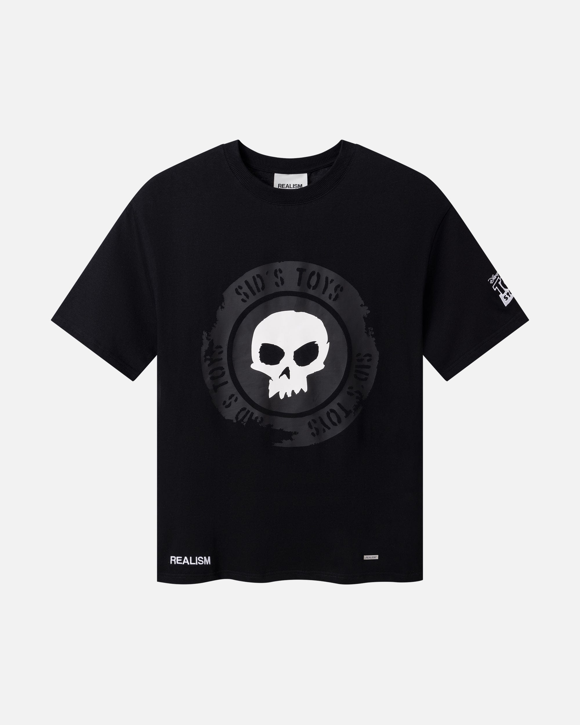 REALISM AND TOY STORY SID TEE BLACK