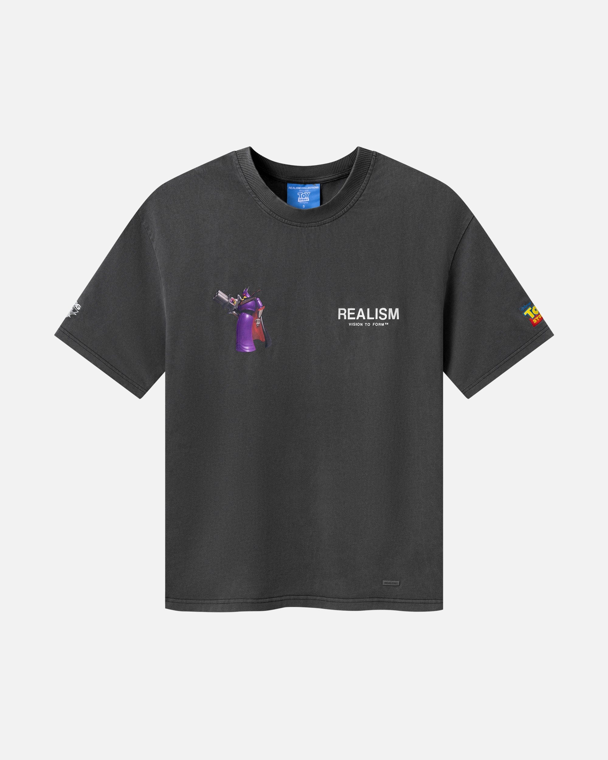 REALISM AND TOY STORY ZURG TEE ASPHALT WASH