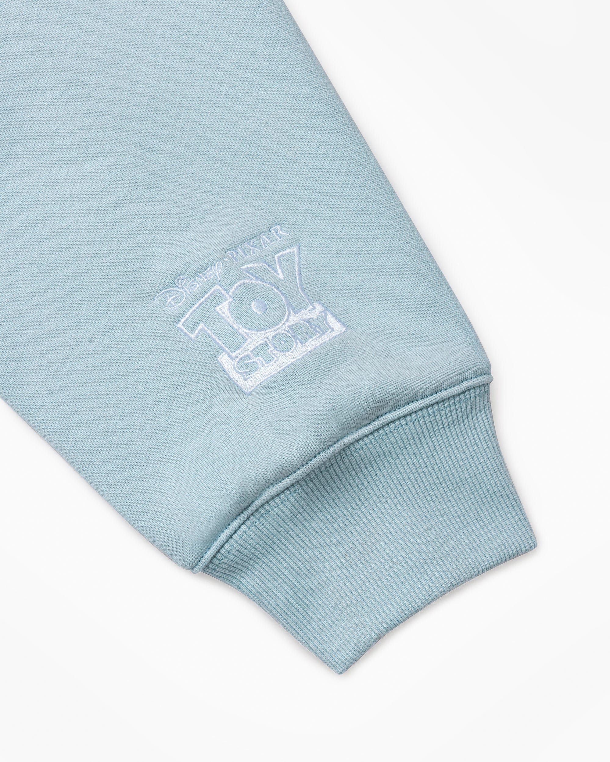 REALISM AND TOY STORY SKETCH HOODIE POWDER BLUE
