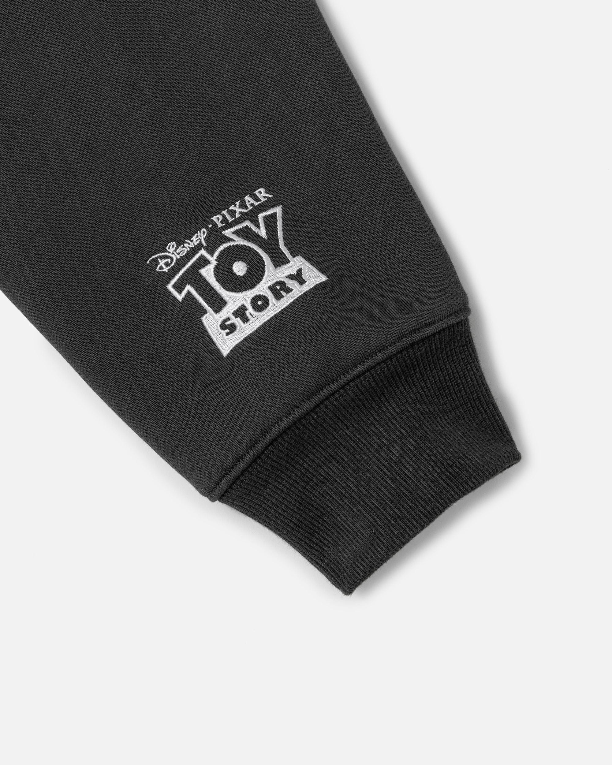REALISM AND TOY STORY SKETCH ZIP HOODIE ASPHALT
