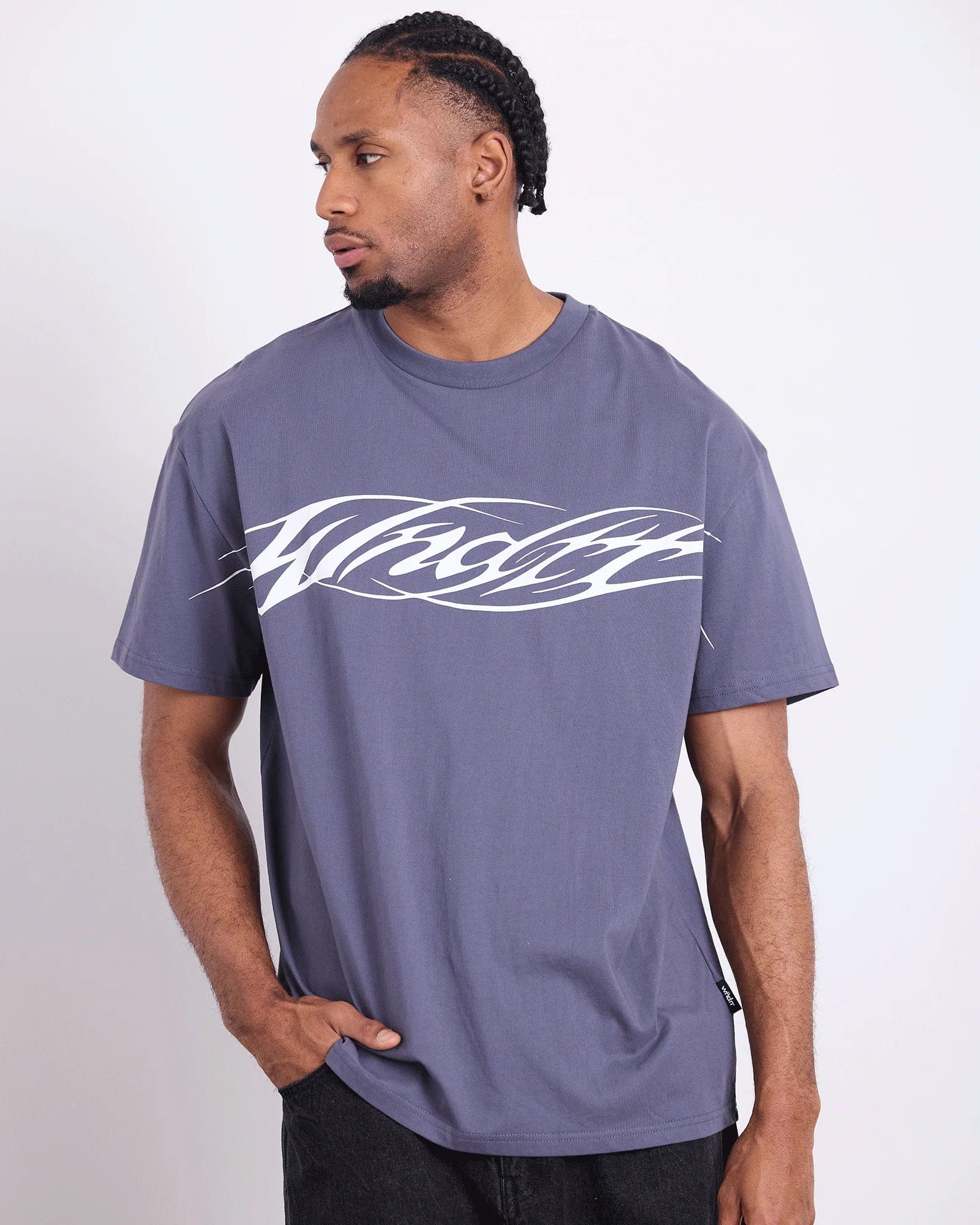 WNDRR Reaper Box Tee (Storm Blue)