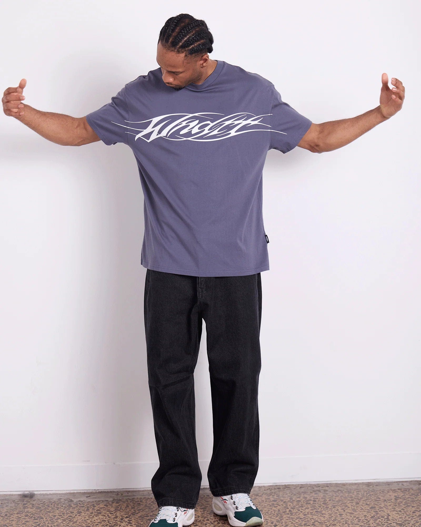 WNDRR Reaper Box Tee (Storm Blue)