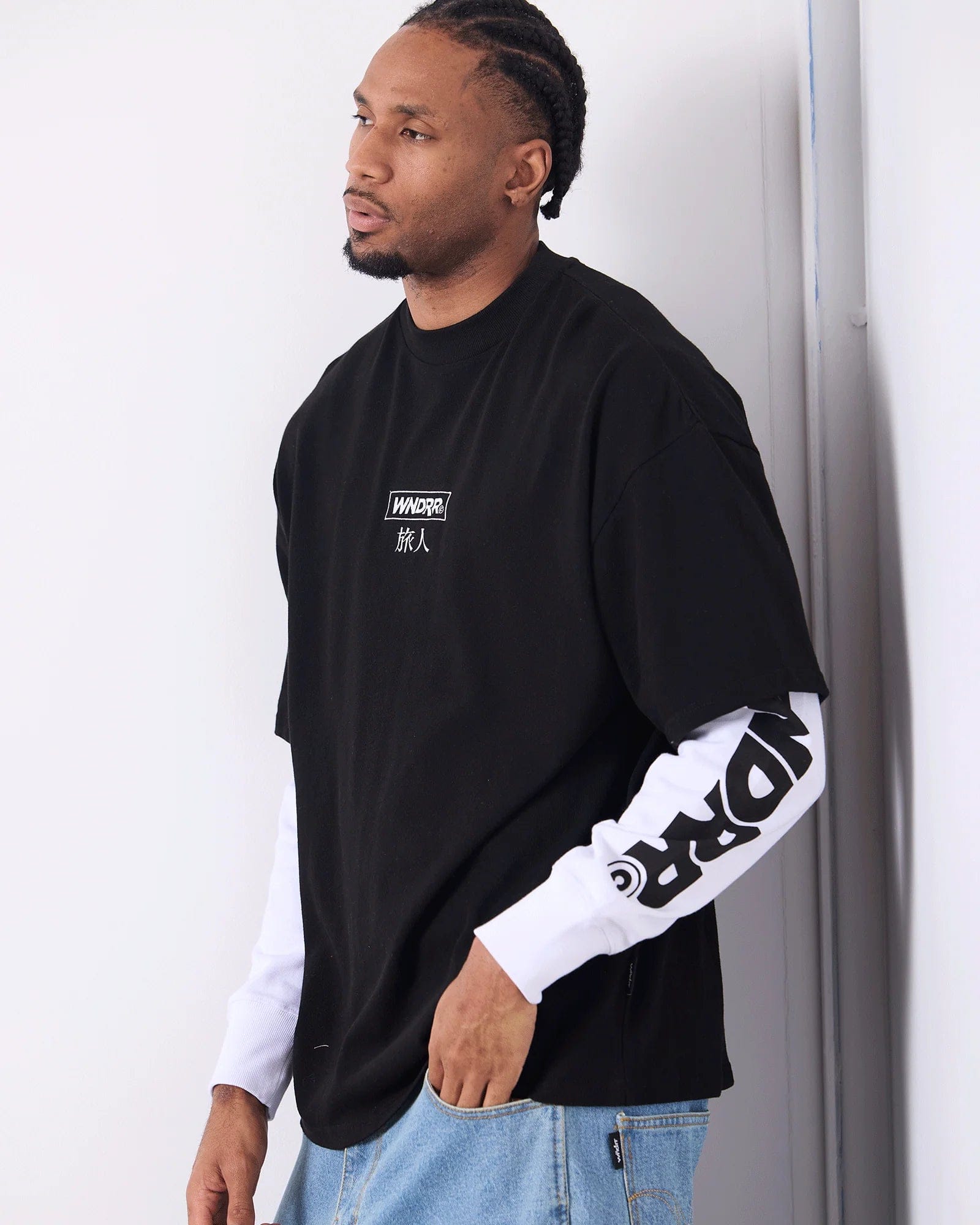 WNDRR Shodo L/S Tee (Black)