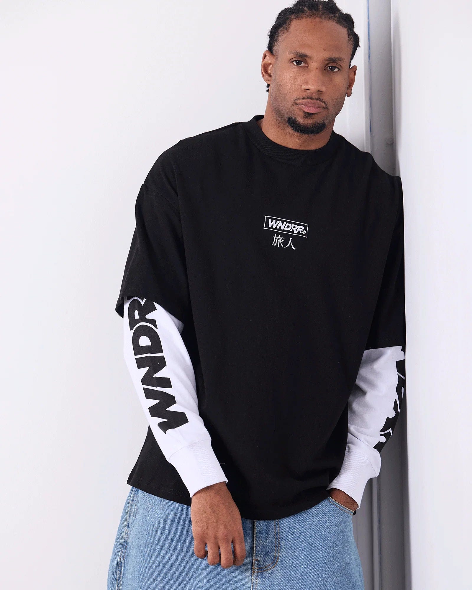 WNDRR Shodo L/S Tee (Black)