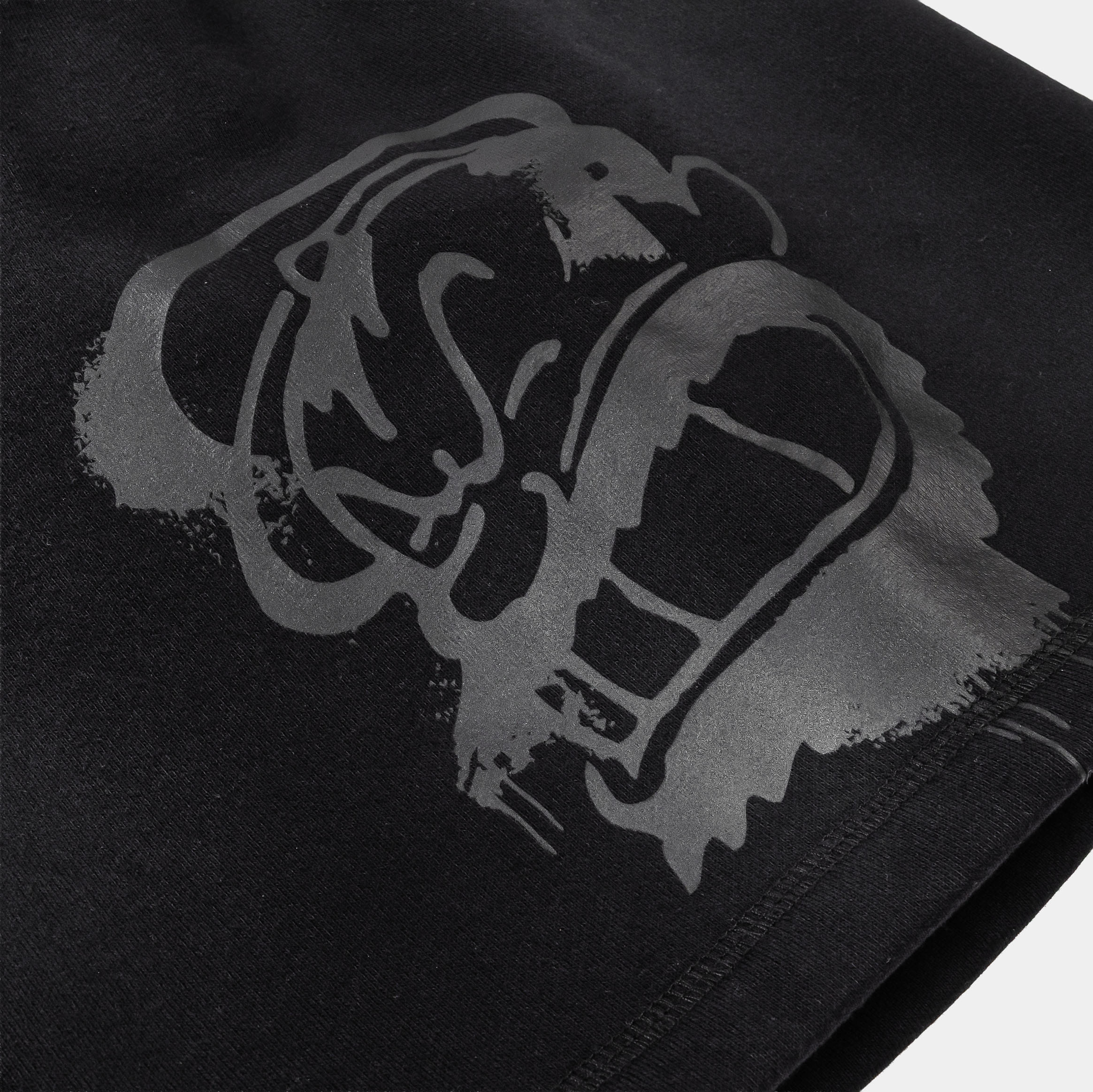 POPEYE X SP SP x Popeye Faces Fleece Mens Shorts (Gray/Black)