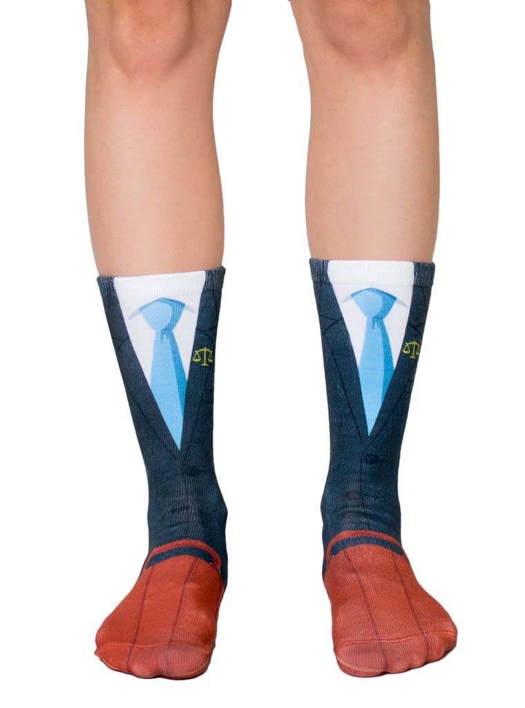 Living Royal Lawyer Crew Socks Model No. 7216C - 1 Pair