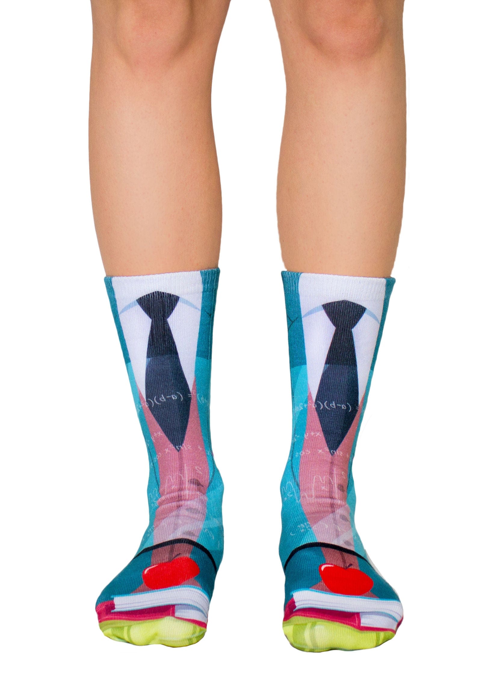 Living Royal Teacher Crew Socks Model No. 7213C - 1 Pair