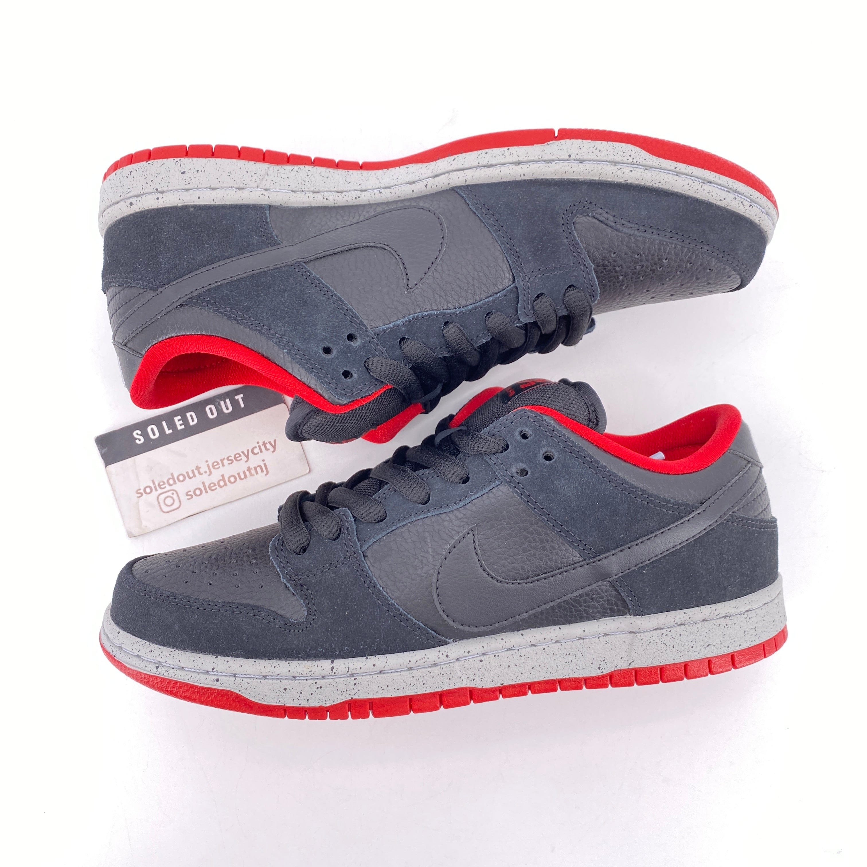 Nike SB Dunk Low "Black Cement" 2015 New Size 8.5