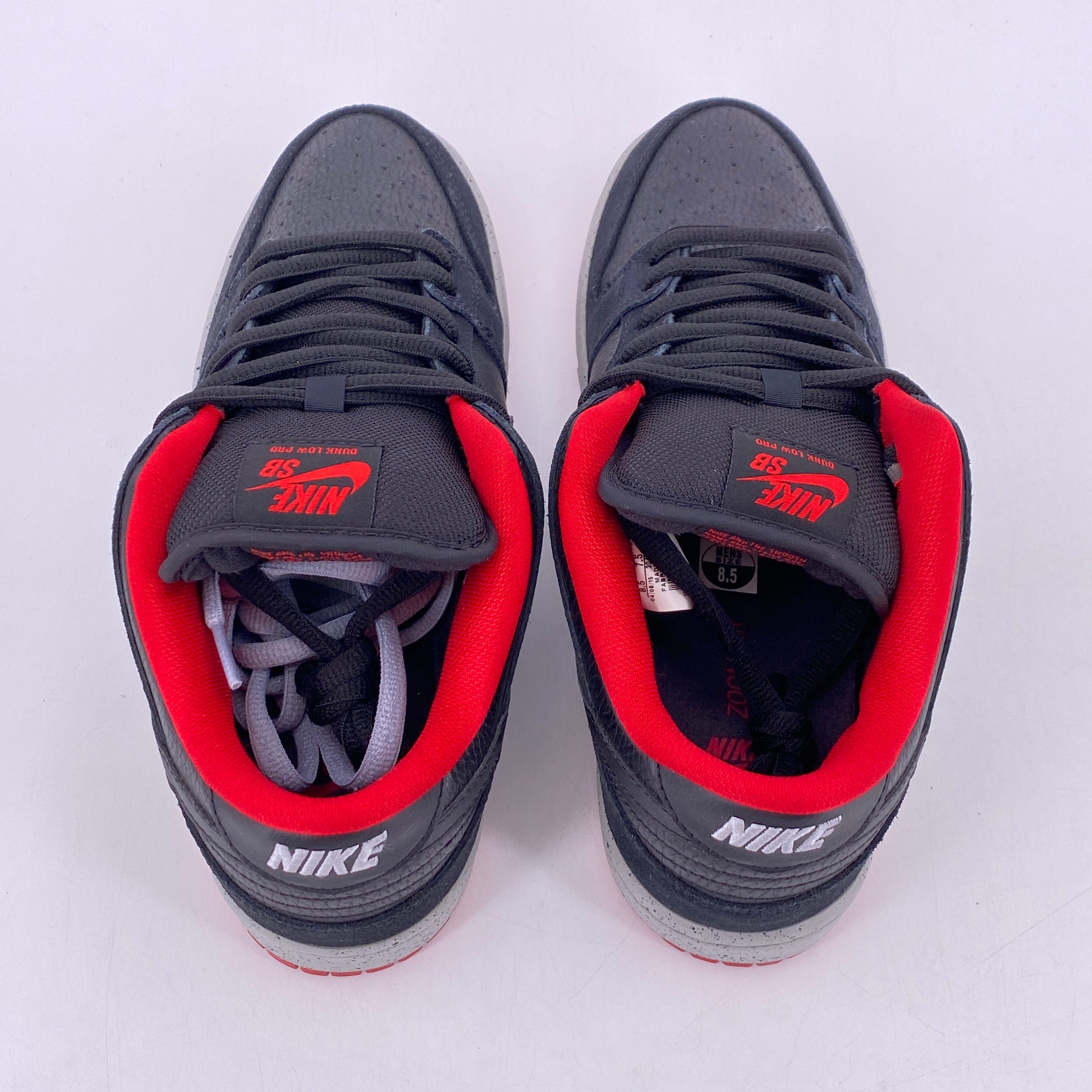 Nike SB Dunk Low "Black Cement" 2015 New Size 8.5
