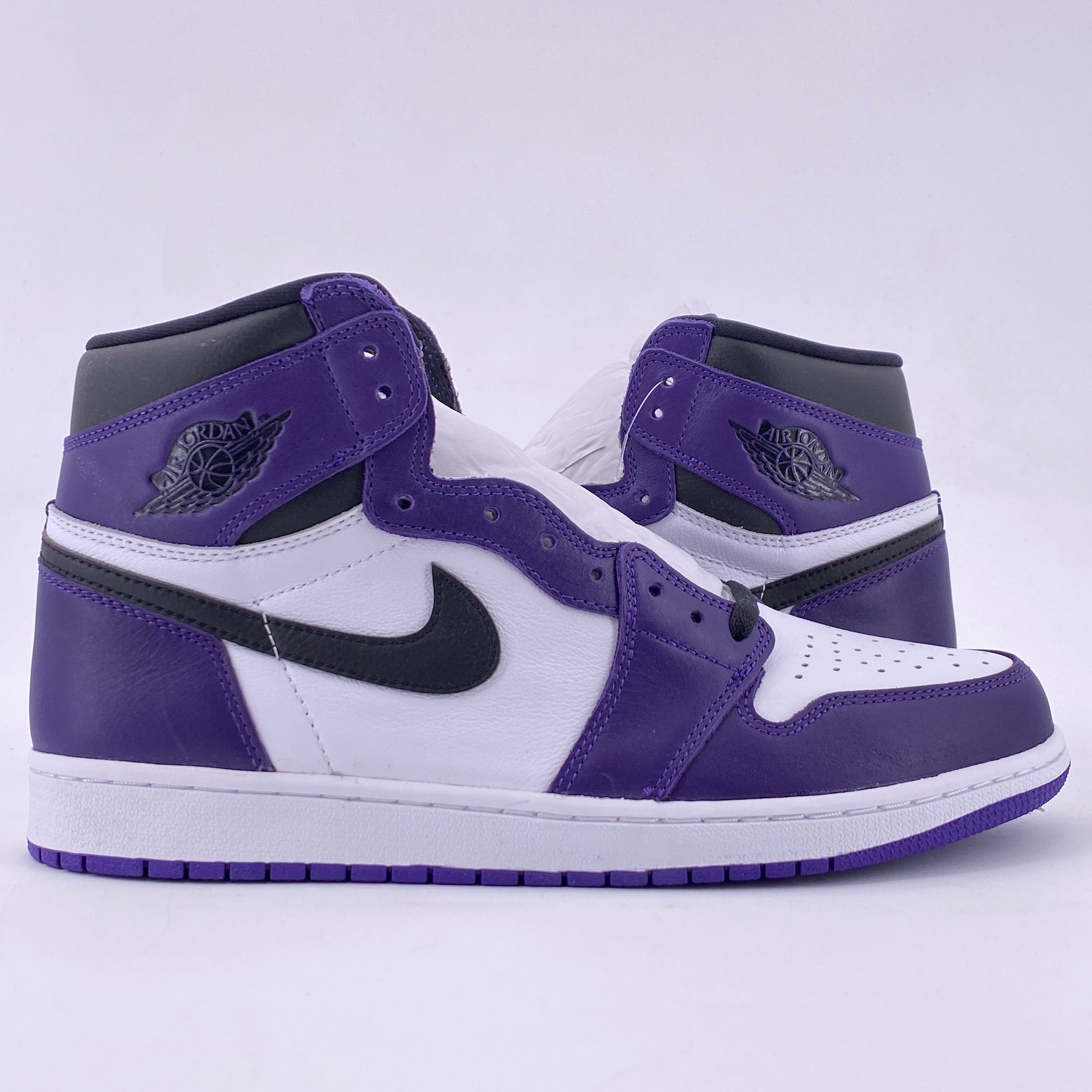 Air Jordan 1 Retro High OG "Court Purple 2.0" 2020 New Size 12