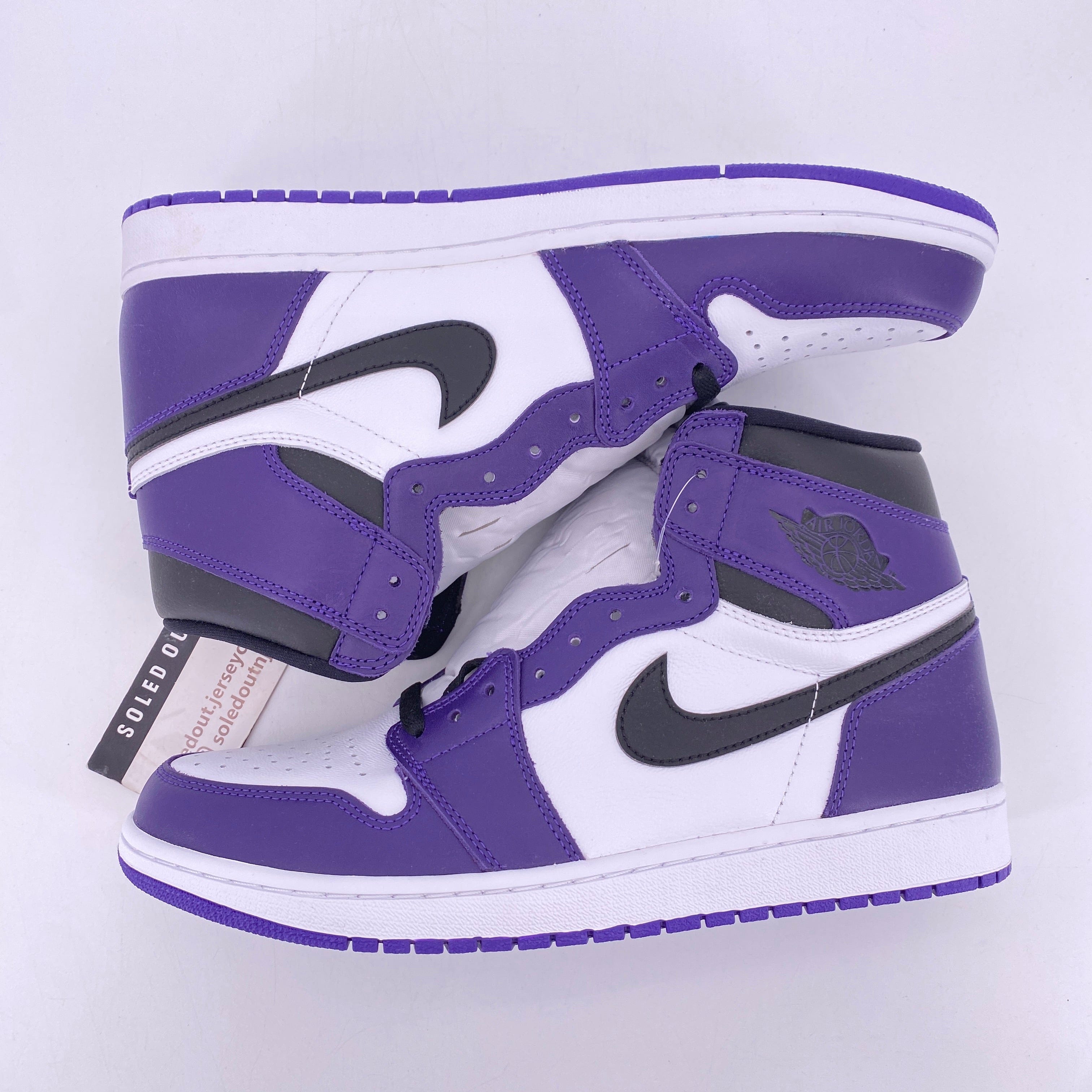 Air Jordan 1 Retro High OG "Court Purple 2.0" 2020 New Size 12