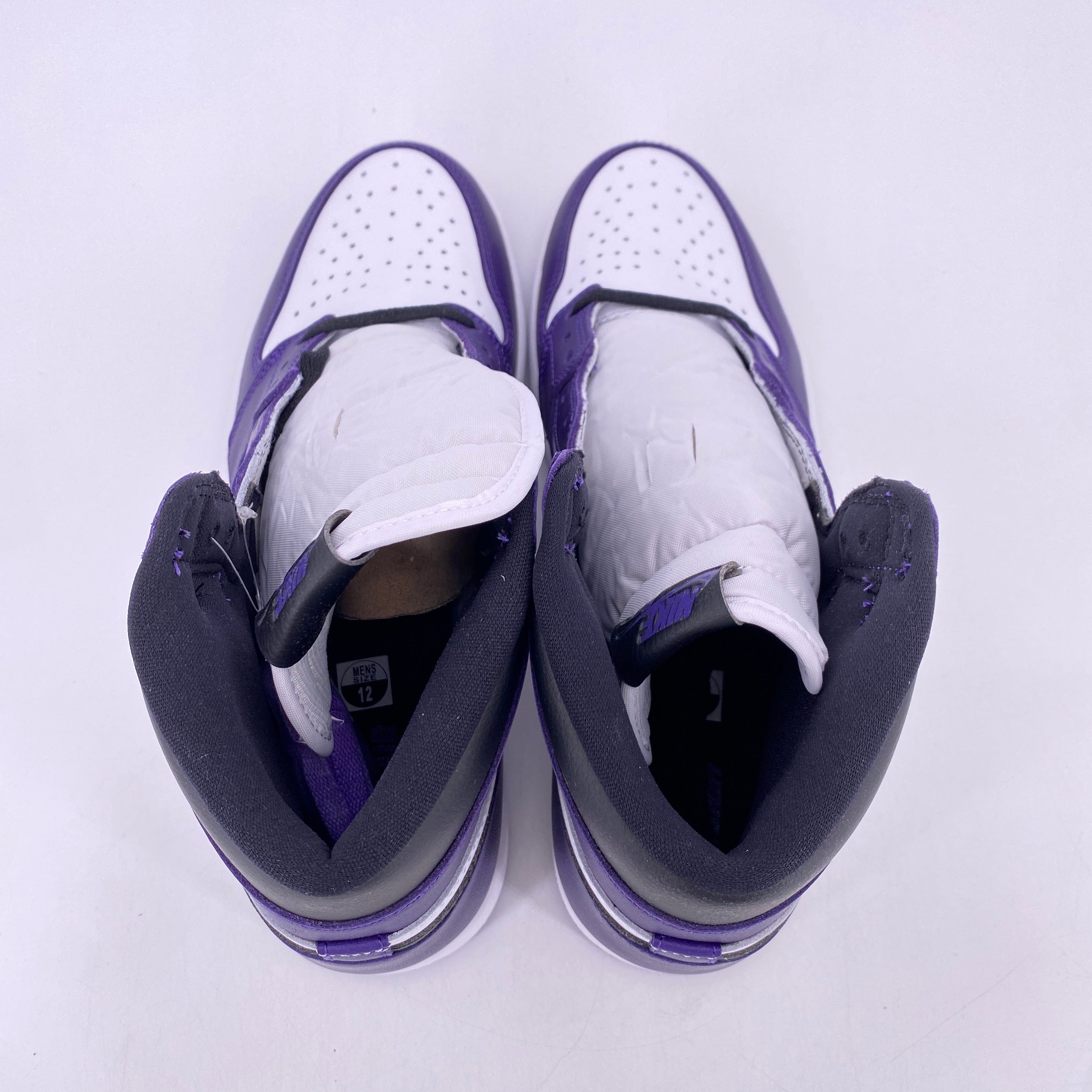 Air Jordan 1 Retro High OG "Court Purple 2.0" 2020 New Size 12