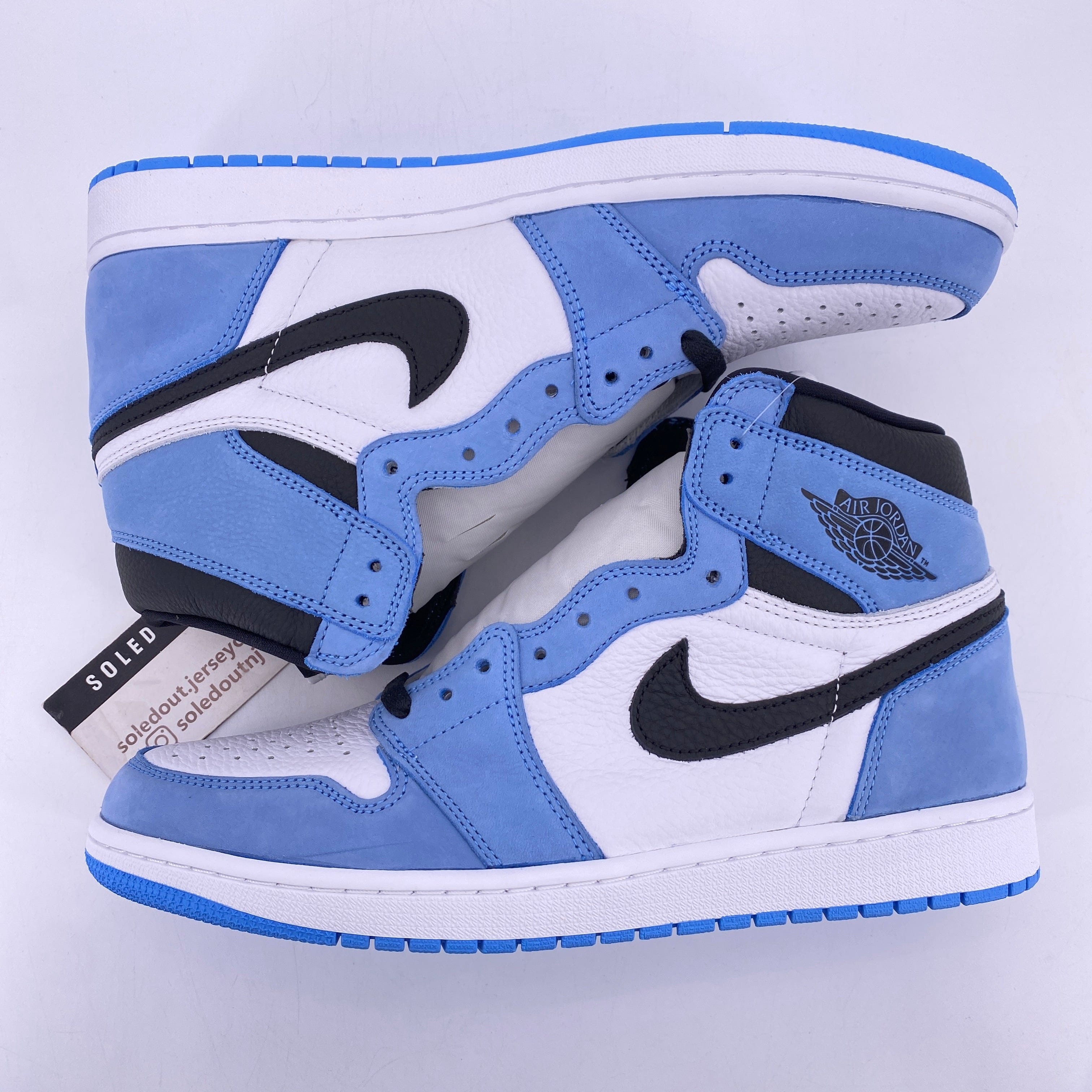 Air Jordan 1 Retro High OG "University Blue" 2021 New Size 12