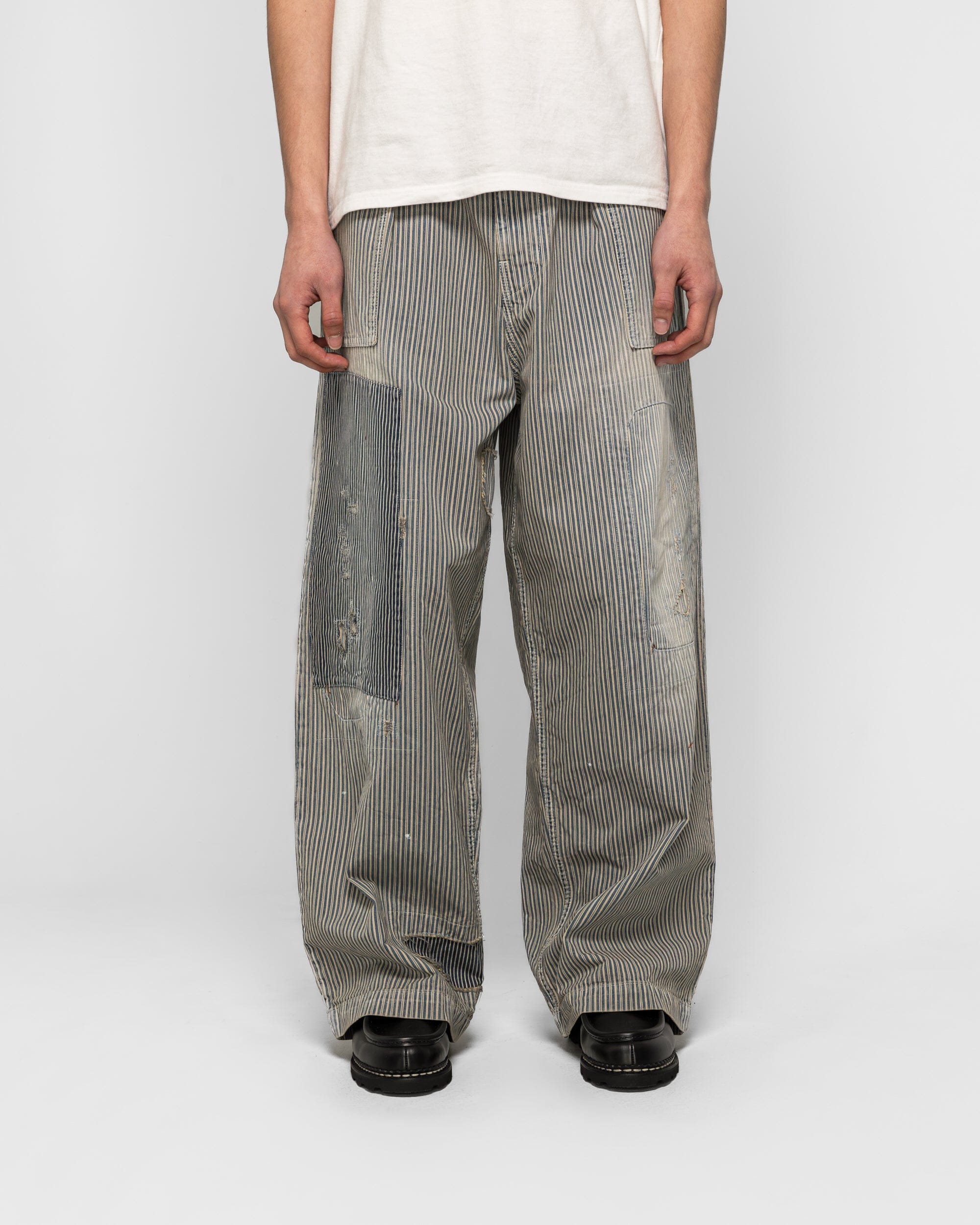KAPITAL LIBERTY Hickoree FATIGUE Baggy Pants (RUSHFIELD remake) - Hickoree