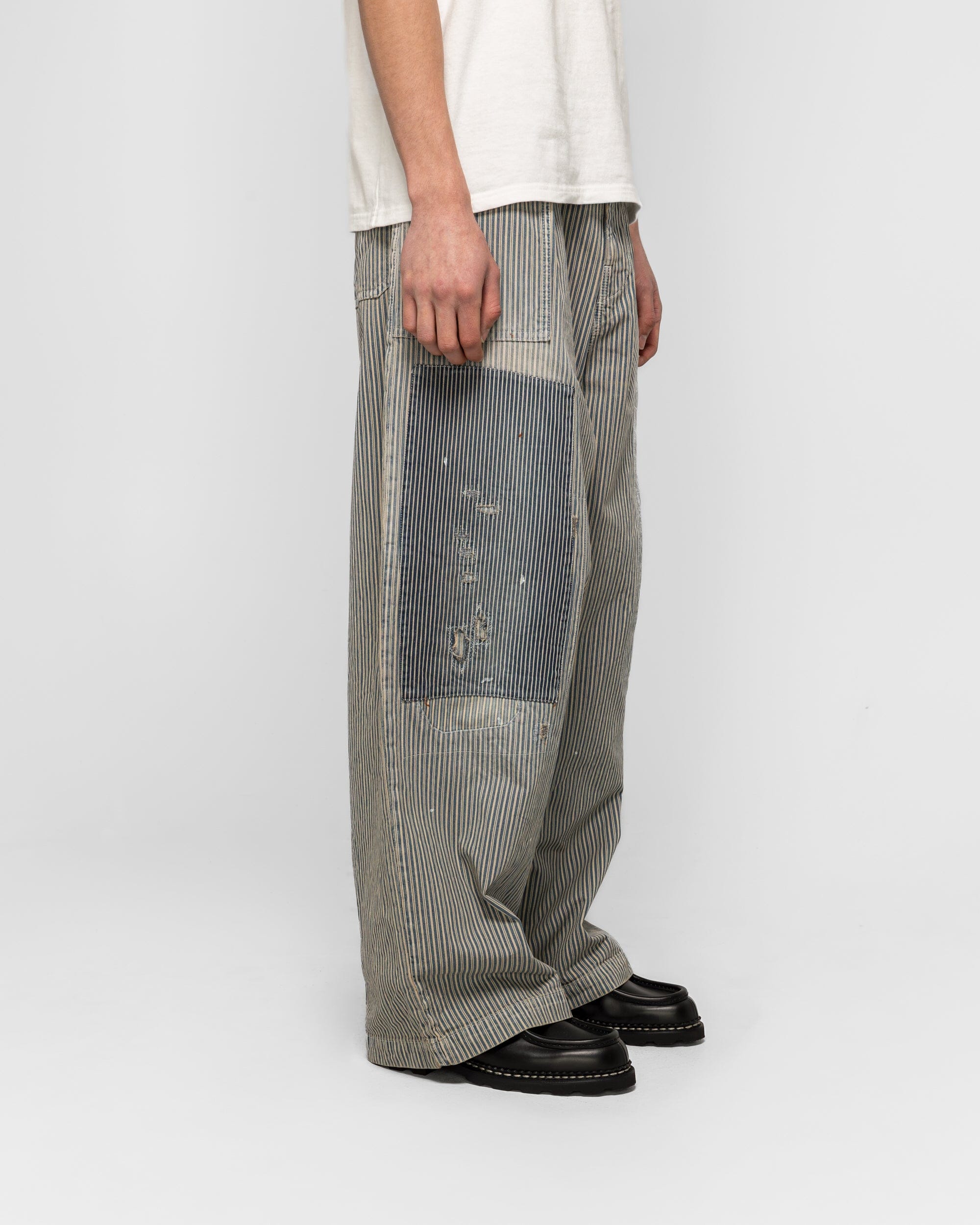 KAPITAL LIBERTY Hickoree FATIGUE Baggy Pants (RUSHFIELD remake) - Hickoree