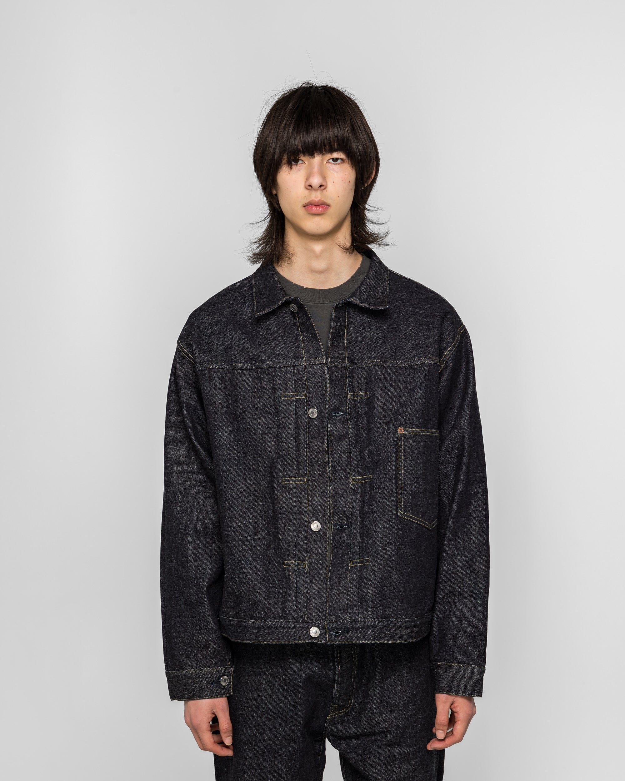 A.PRESSE 1st Type Denim Jacket - One Wash
