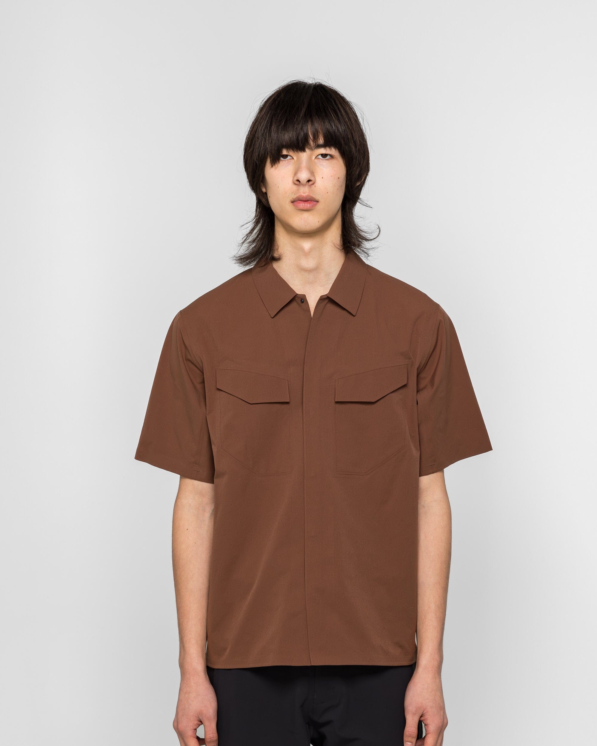 Veilance Field SS Shirt - Ganache