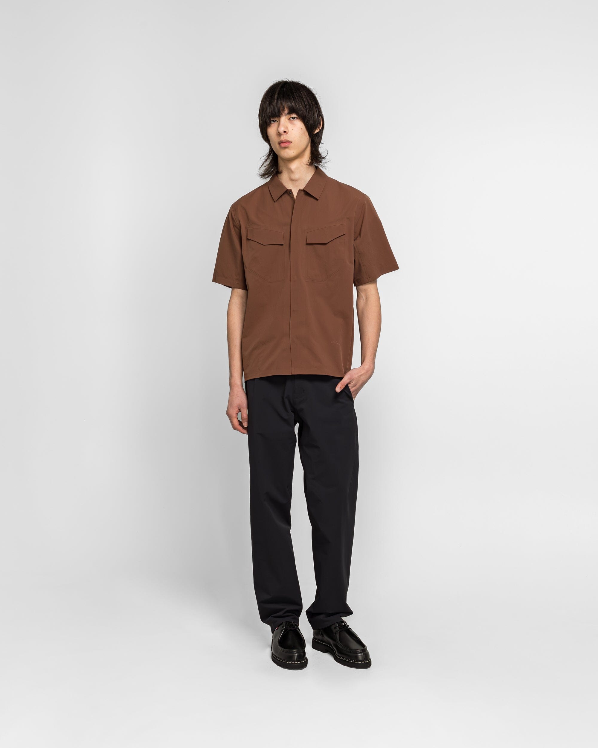 Veilance Field SS Shirt - Ganache