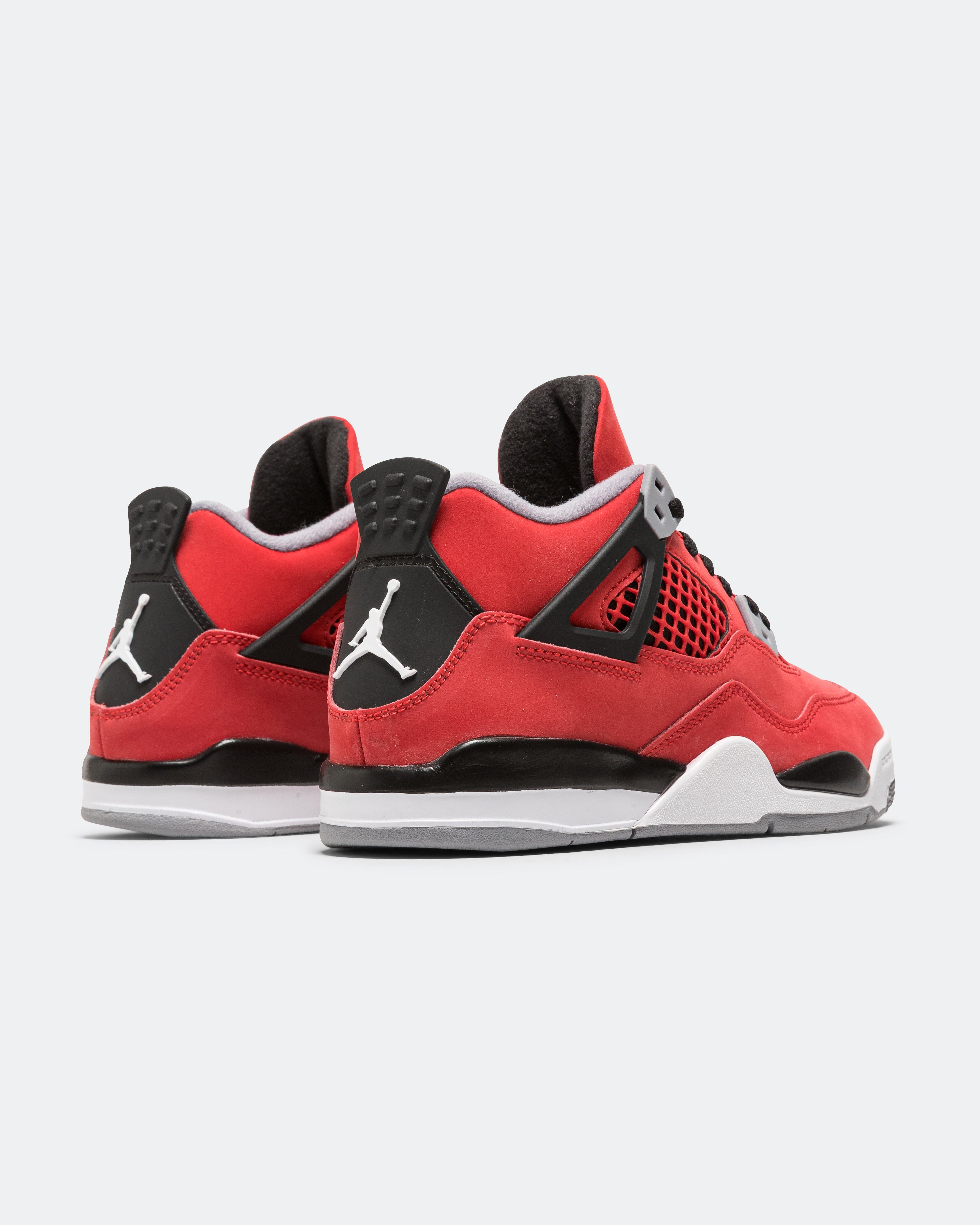 Air Jordan 4 Retro (PS) - Fire Red/White-Black-Cement Grey