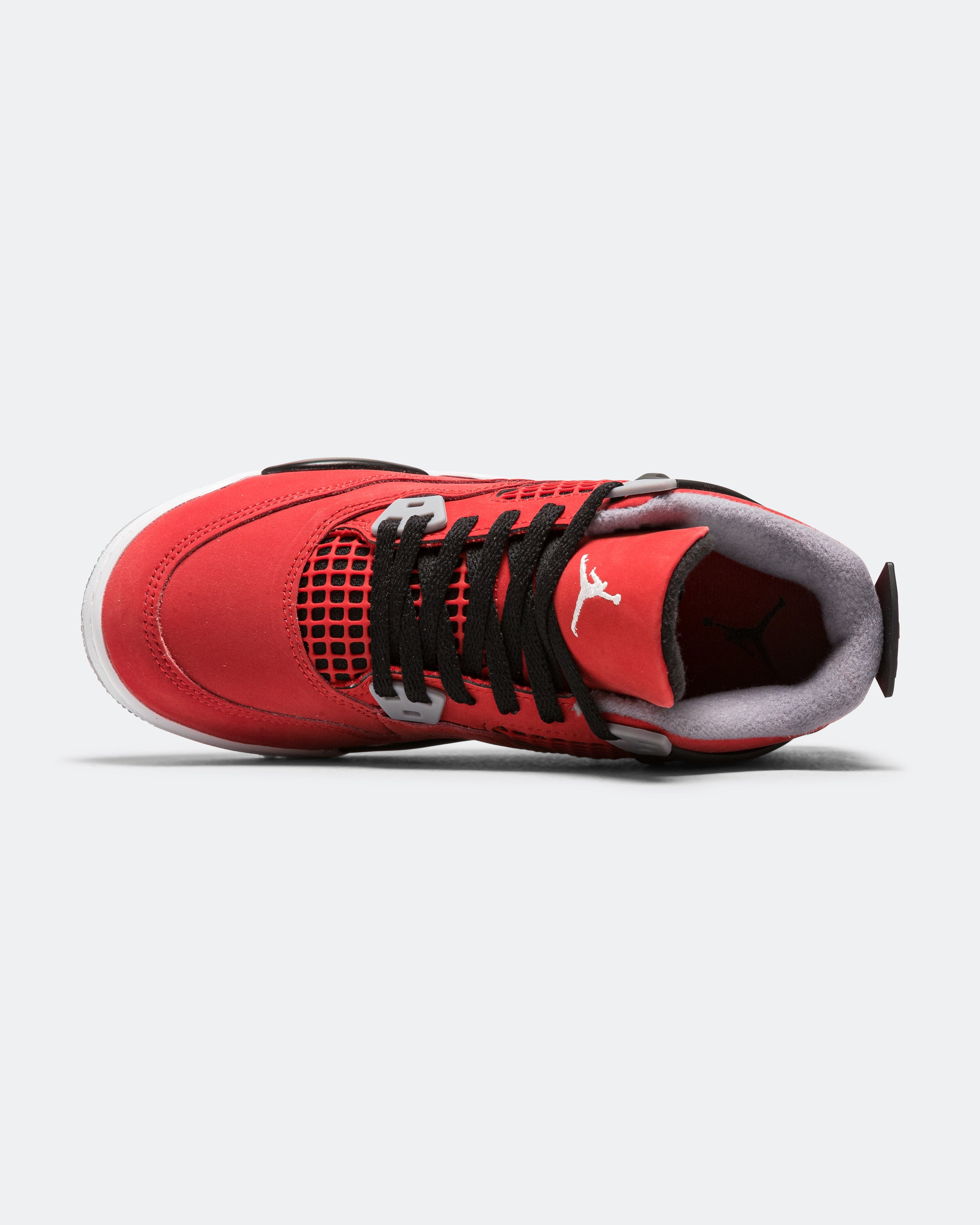 Air Jordan 4 Retro (PS) - Fire Red/White-Black-Cement Grey