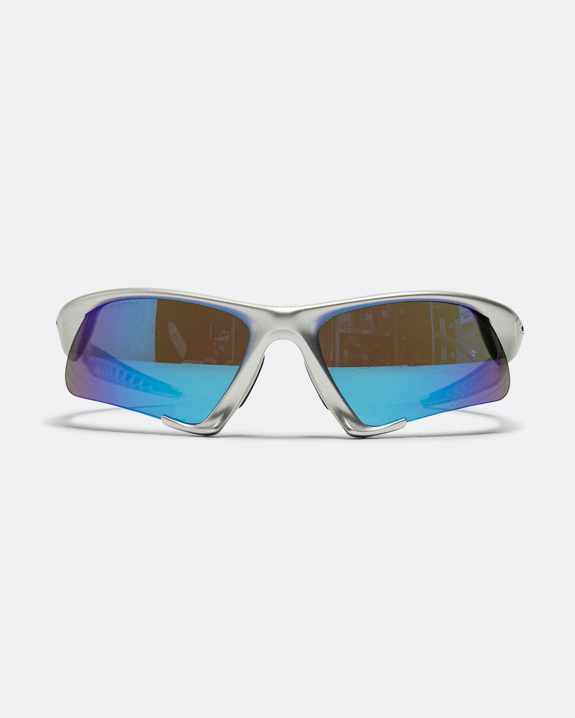 Oakley Scar/Suture Jacket - Electric Blue/ X Silver Prizm Sapphire