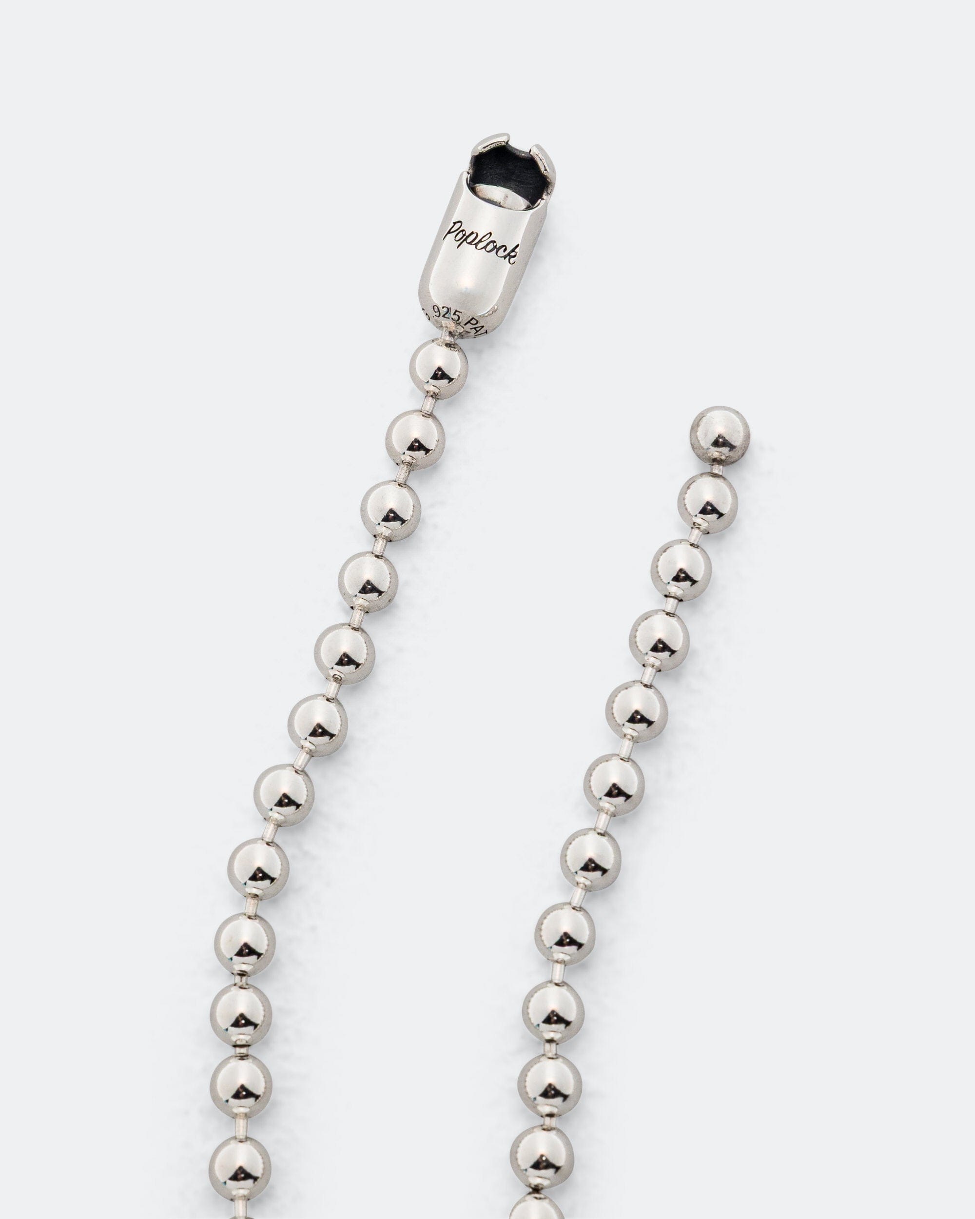 Good Art Hlywd Poplock Necklace Logo - B 925 Silver