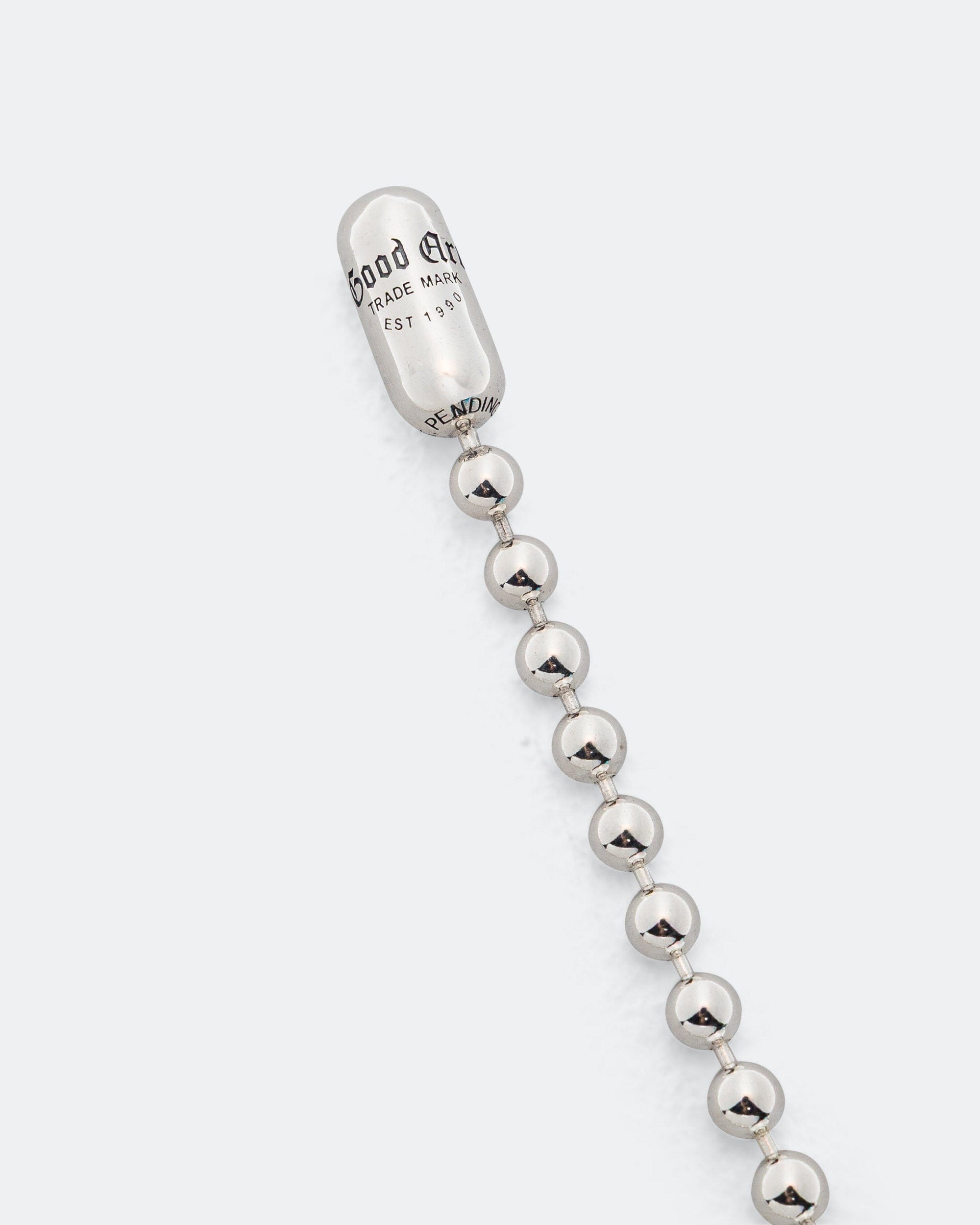 Good Art Hlywd Poplock Necklace Logo - B 925 Silver