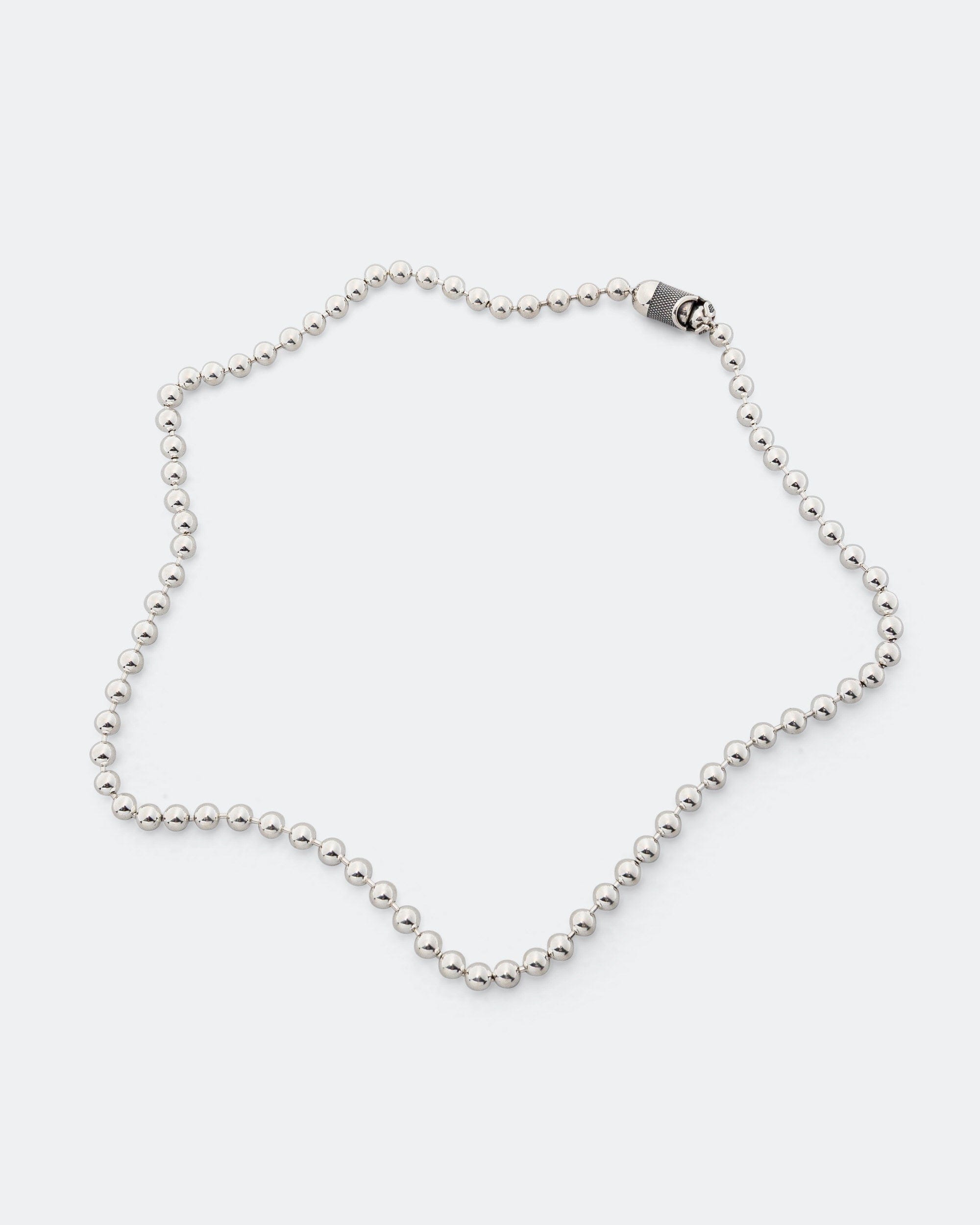 Good Art Hlywd Poplock Necklace 2A Goosebumps - B - 925 Silver