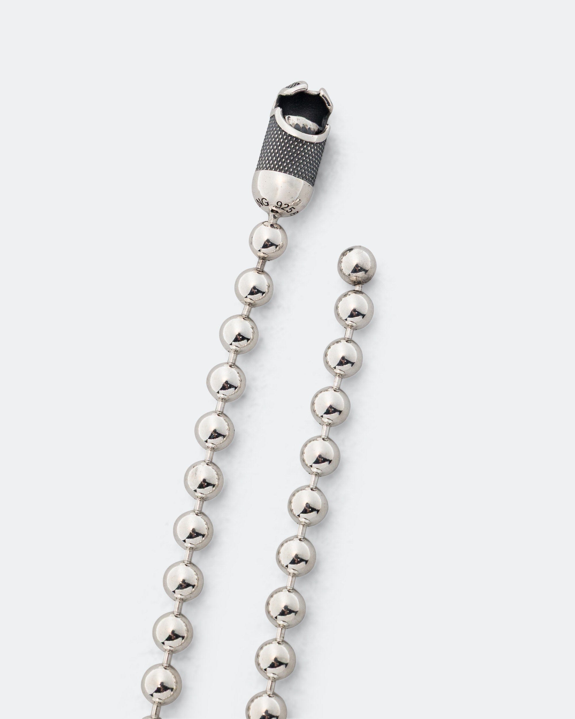 Good Art Hlywd Poplock Bracelet 2A Goosebumps - B - 925 Silver