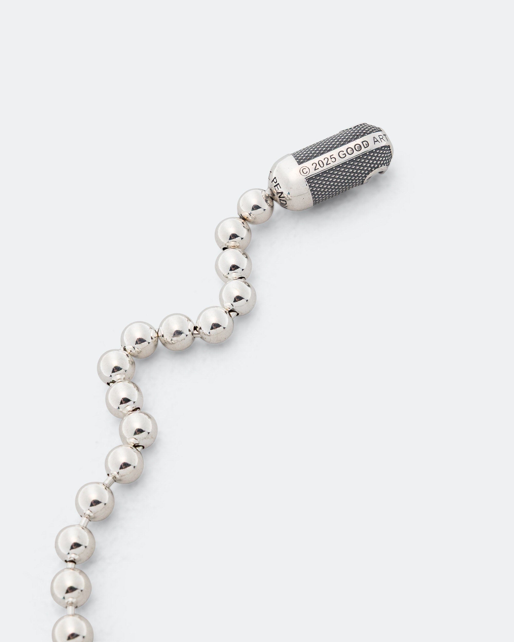 Good Art Hlywd Poplock Bracelet 2A Goosebumps - B - 925 Silver