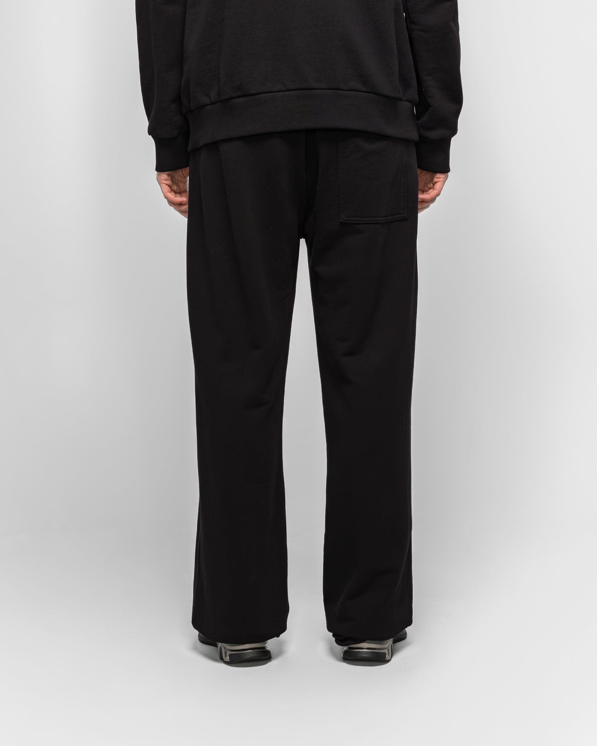 MM6 Unbrushed Numeric Sweatpants - Black