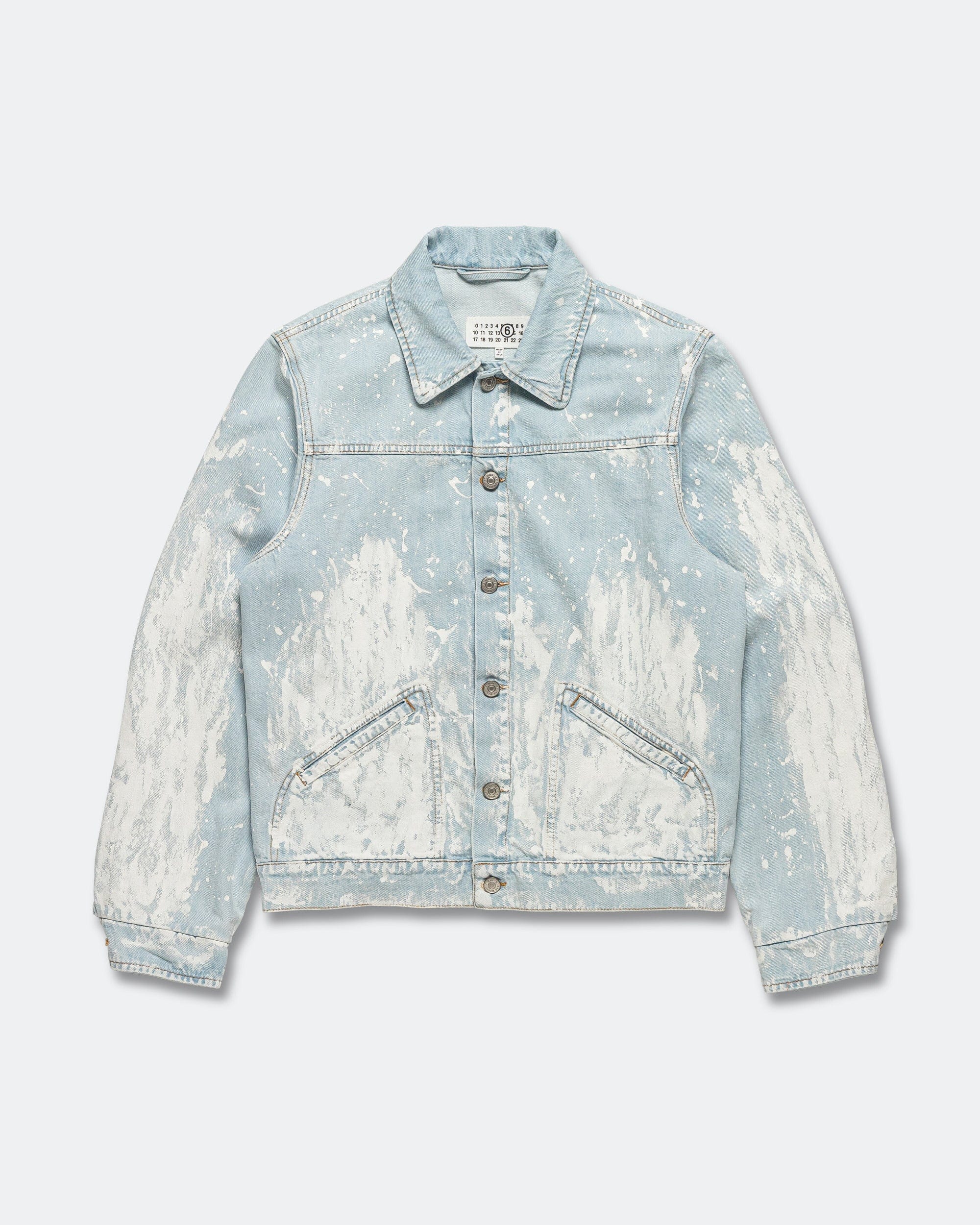 MM6 11oz Denim Jacket - Light Blue