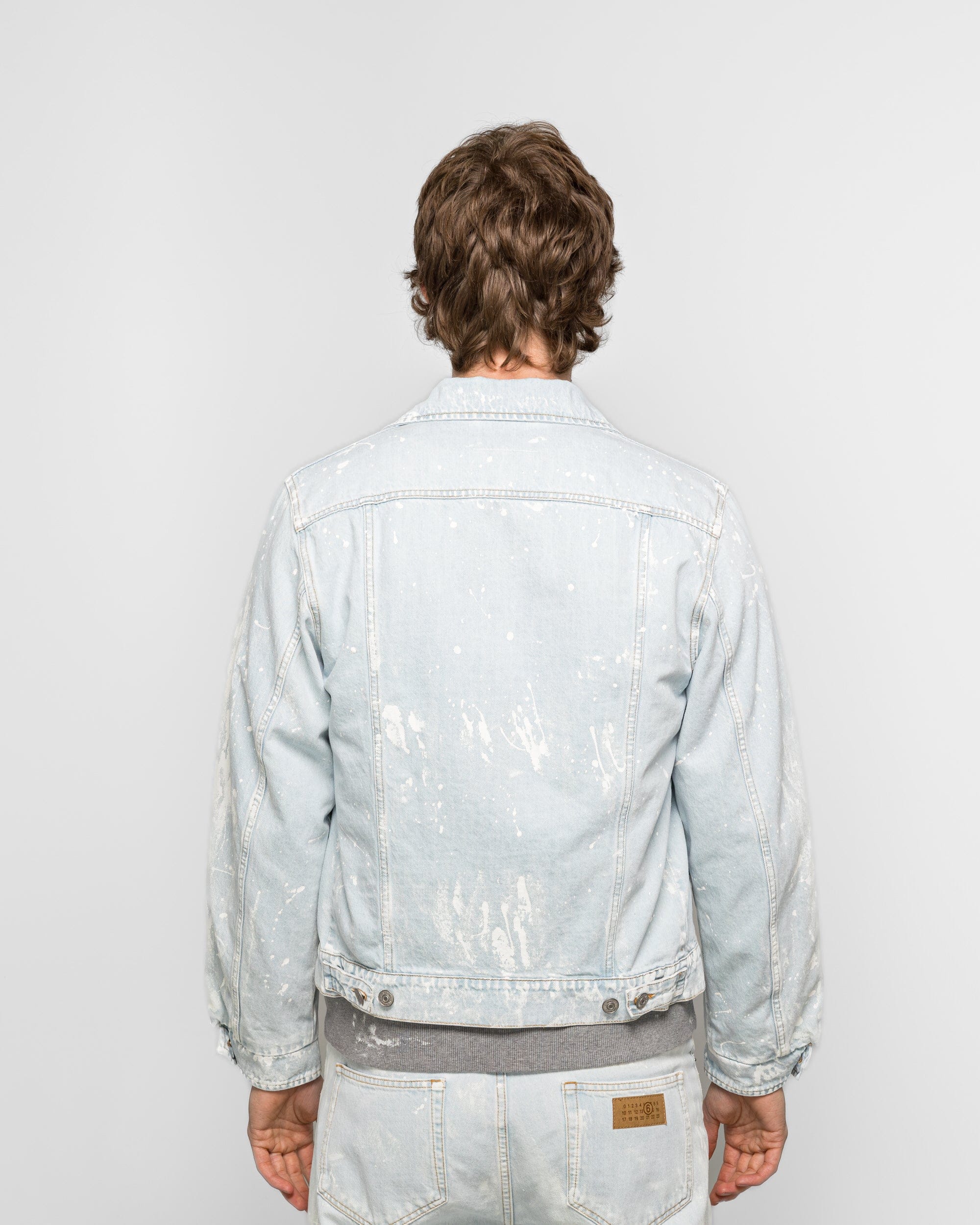 MM6 11oz Denim Jacket - Light Blue