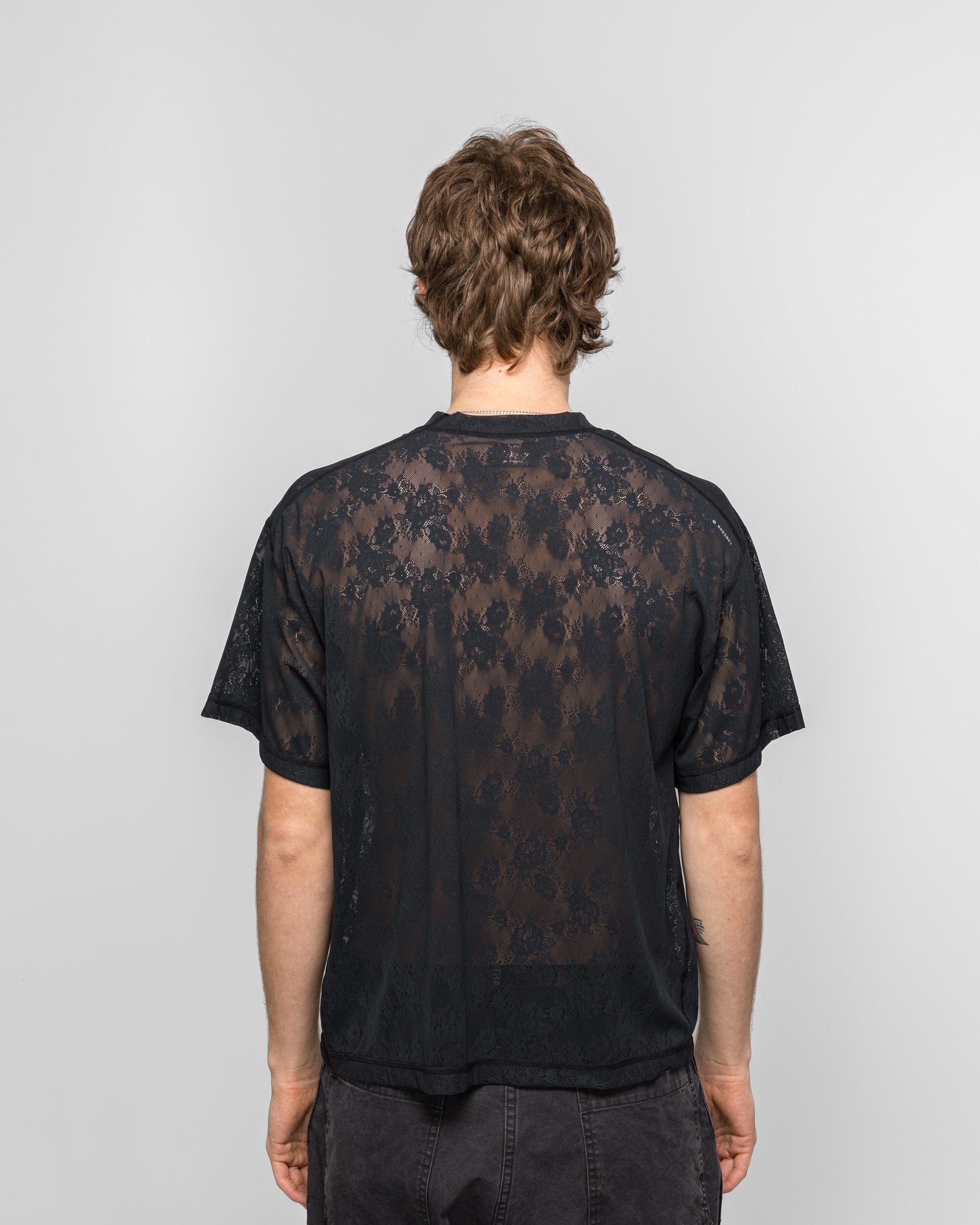 Satisfy Space-Lace T-Shirt - Black SA
