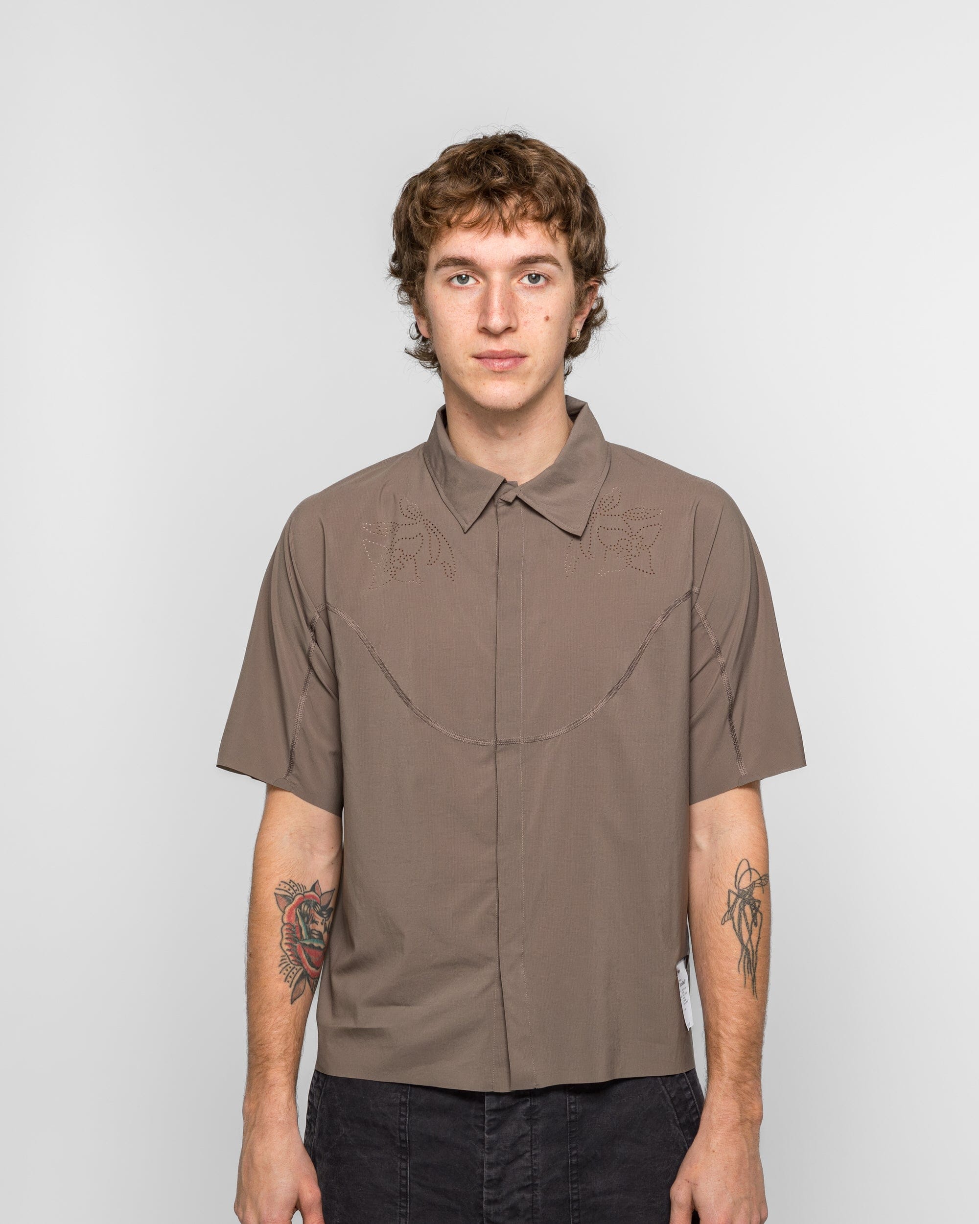 Satisfy PeaceShell River Shirt SS - Falcon