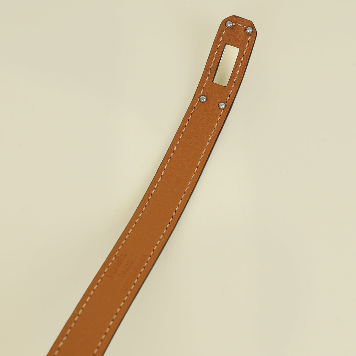 Hermes Etoupe Kelly Double Tour Bracelet