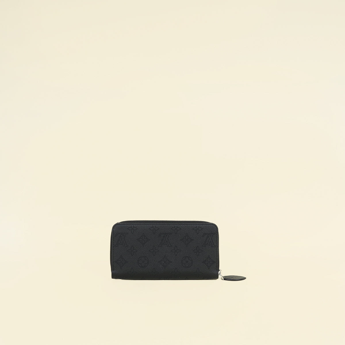Louis Vuitton Black Monogram Mahina Zippy Wallet