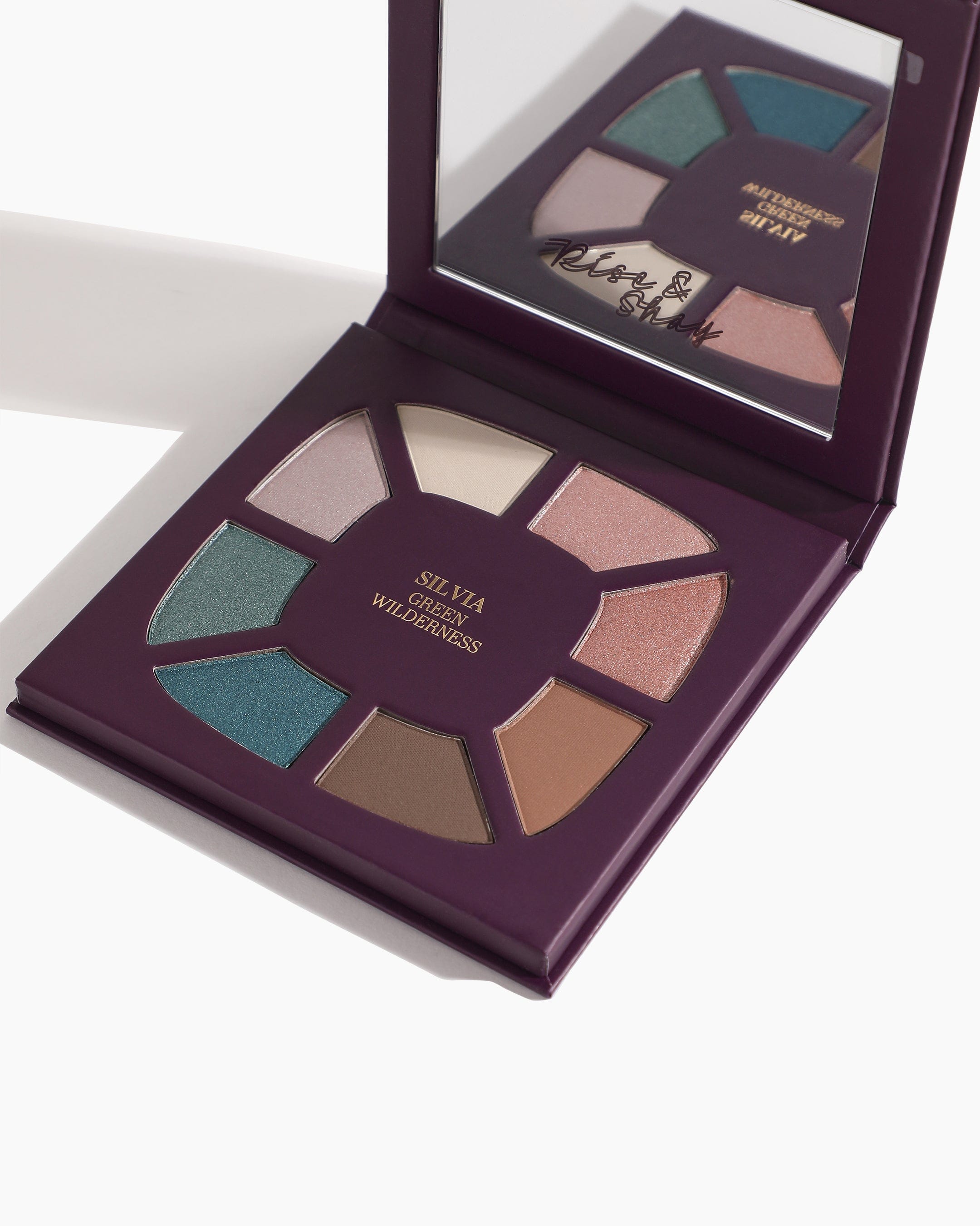 Shay Up Eye Shadow Palettes - Silvia (Green Wilderness)