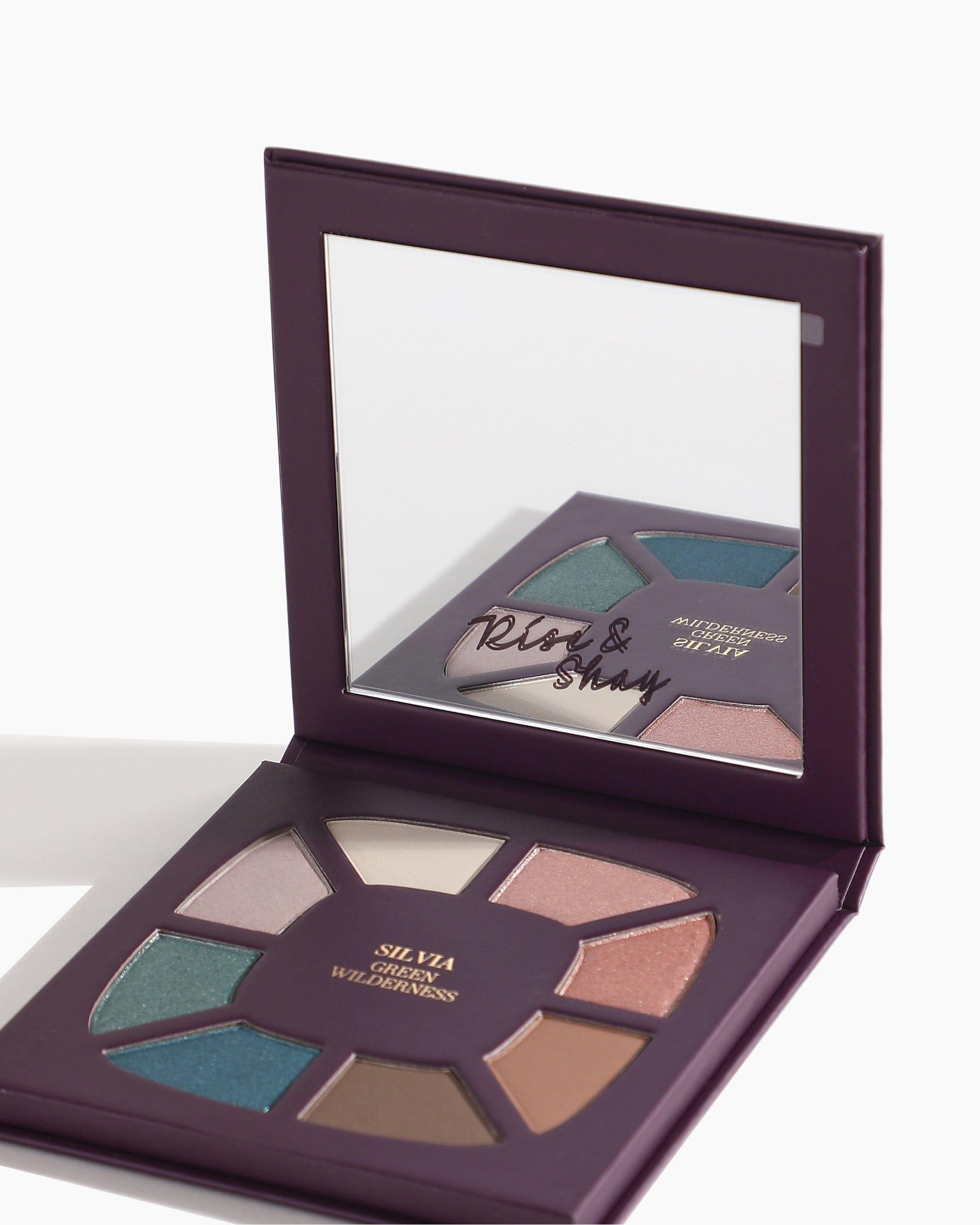 Shay Up Eye Shadow Palettes - Silvia (Green Wilderness)
