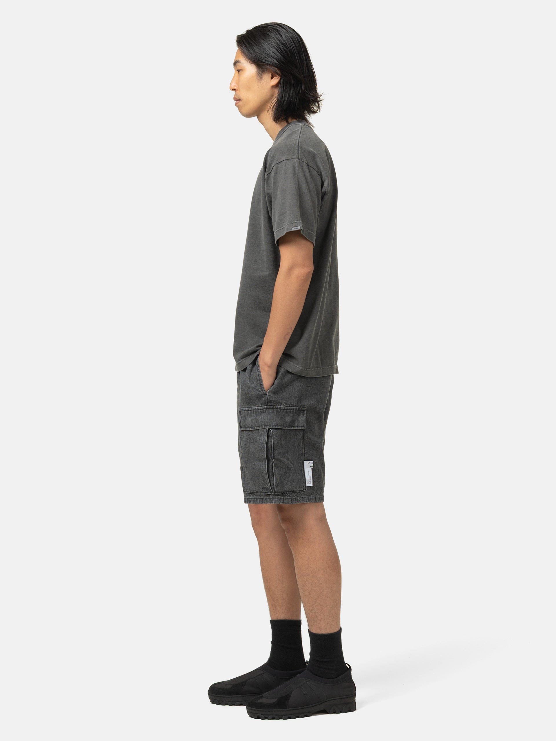 WTAPS MILS2301 / Shorts / Cotton. Denim Black