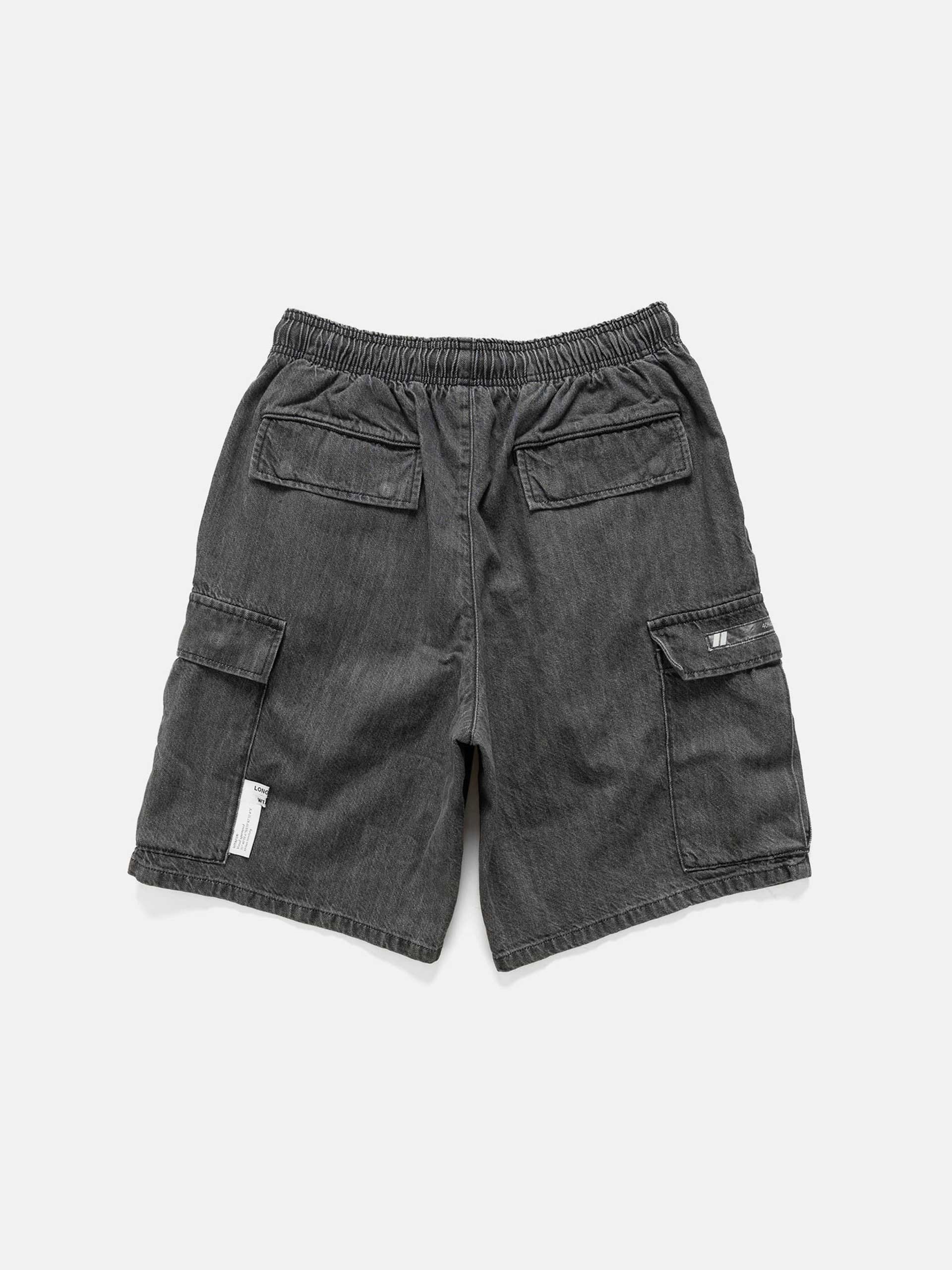 WTAPS MILS2301 / Shorts / Cotton. Denim Black