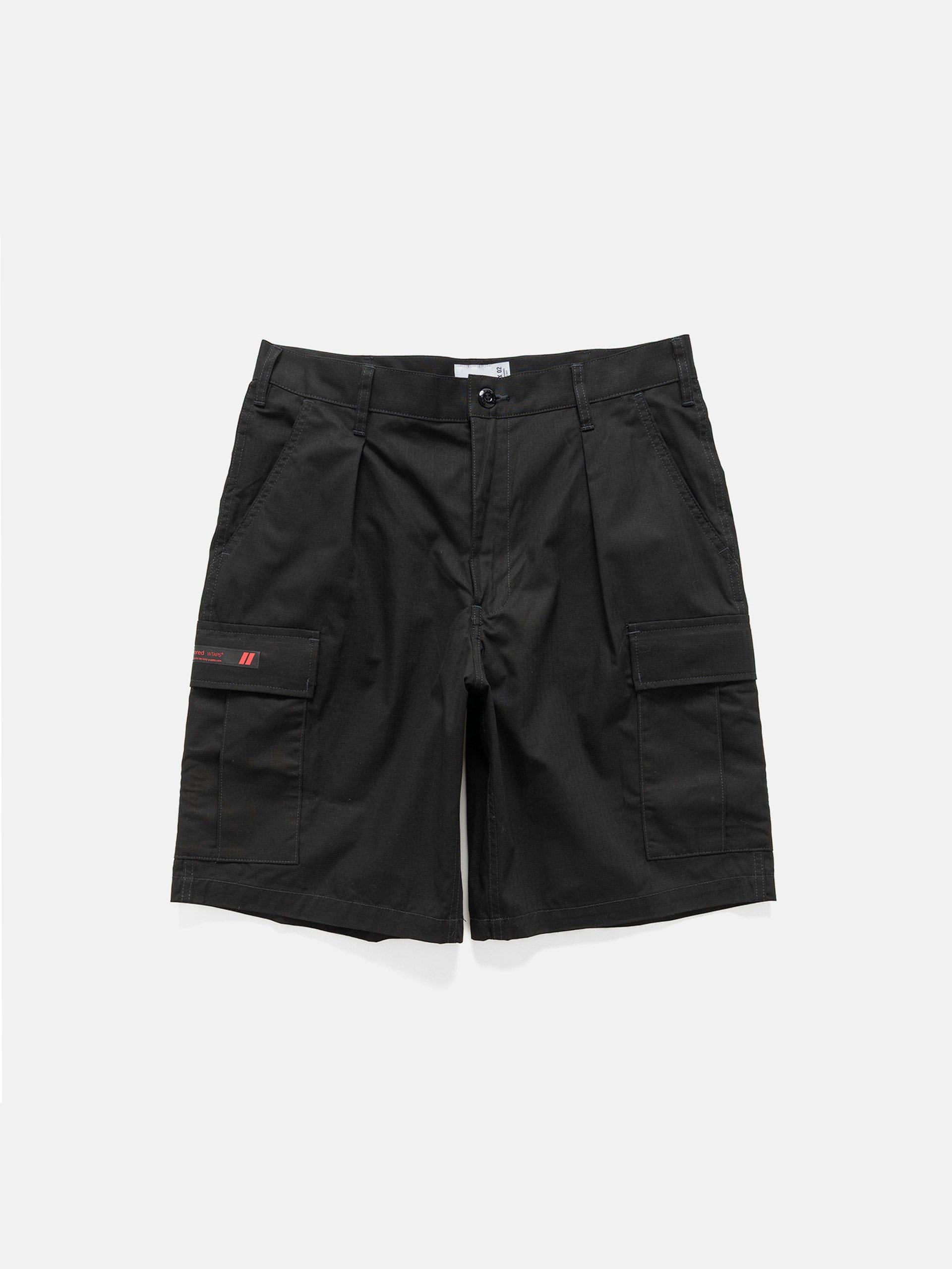 WTAPS MILS9601 / Shorts / Cotton. Ripstop Black