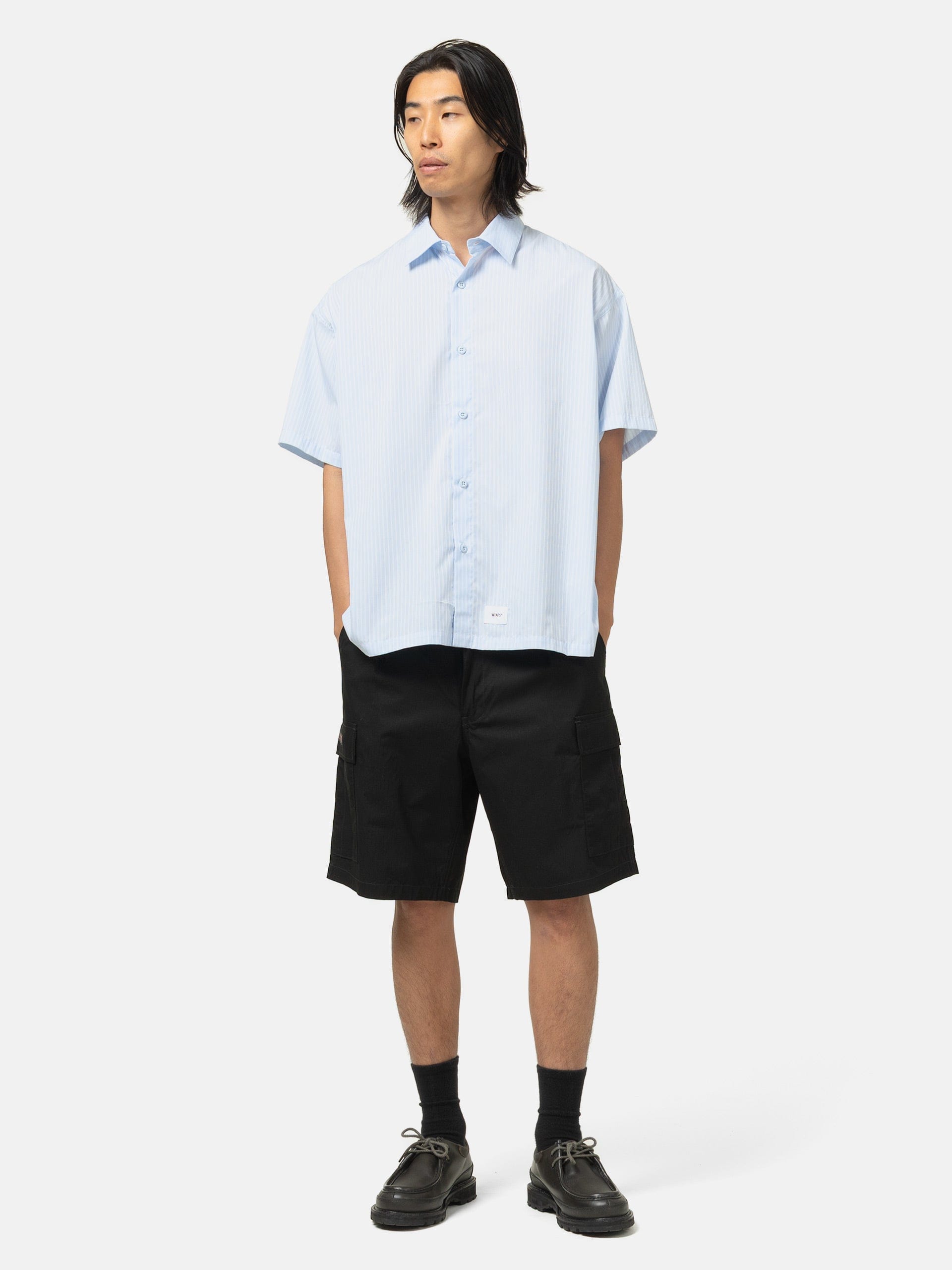 WTAPS MILS9601 / Shorts / Cotton. Ripstop Black