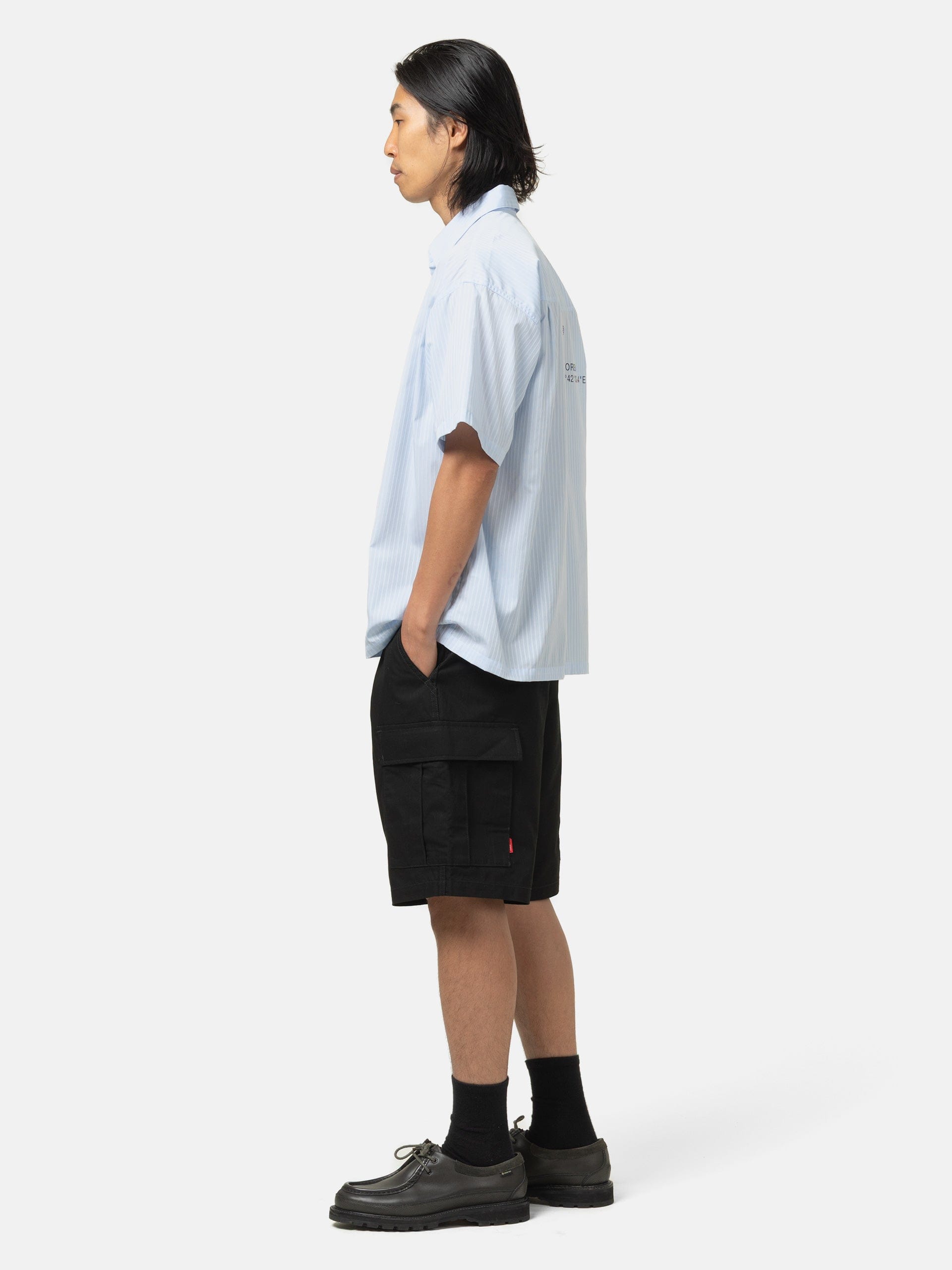 WTAPS MILS9601 / Shorts / Cotton. Ripstop Black