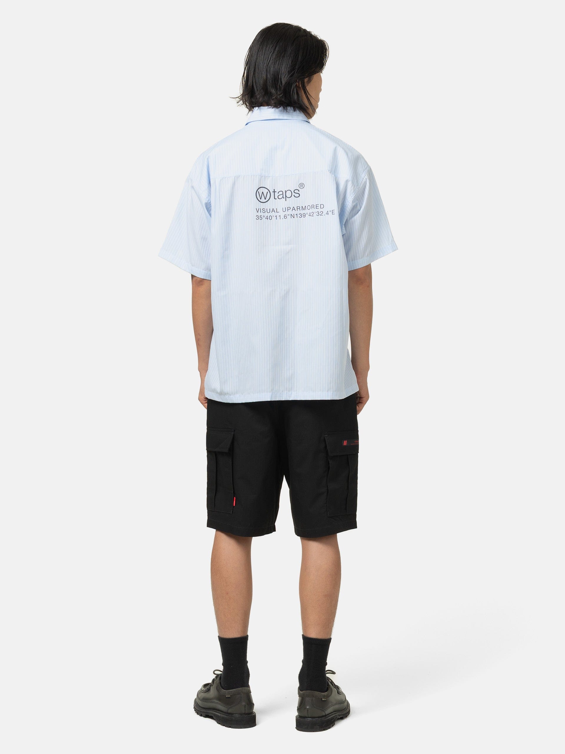 WTAPS MILS9601 / Shorts / Cotton. Ripstop Black
