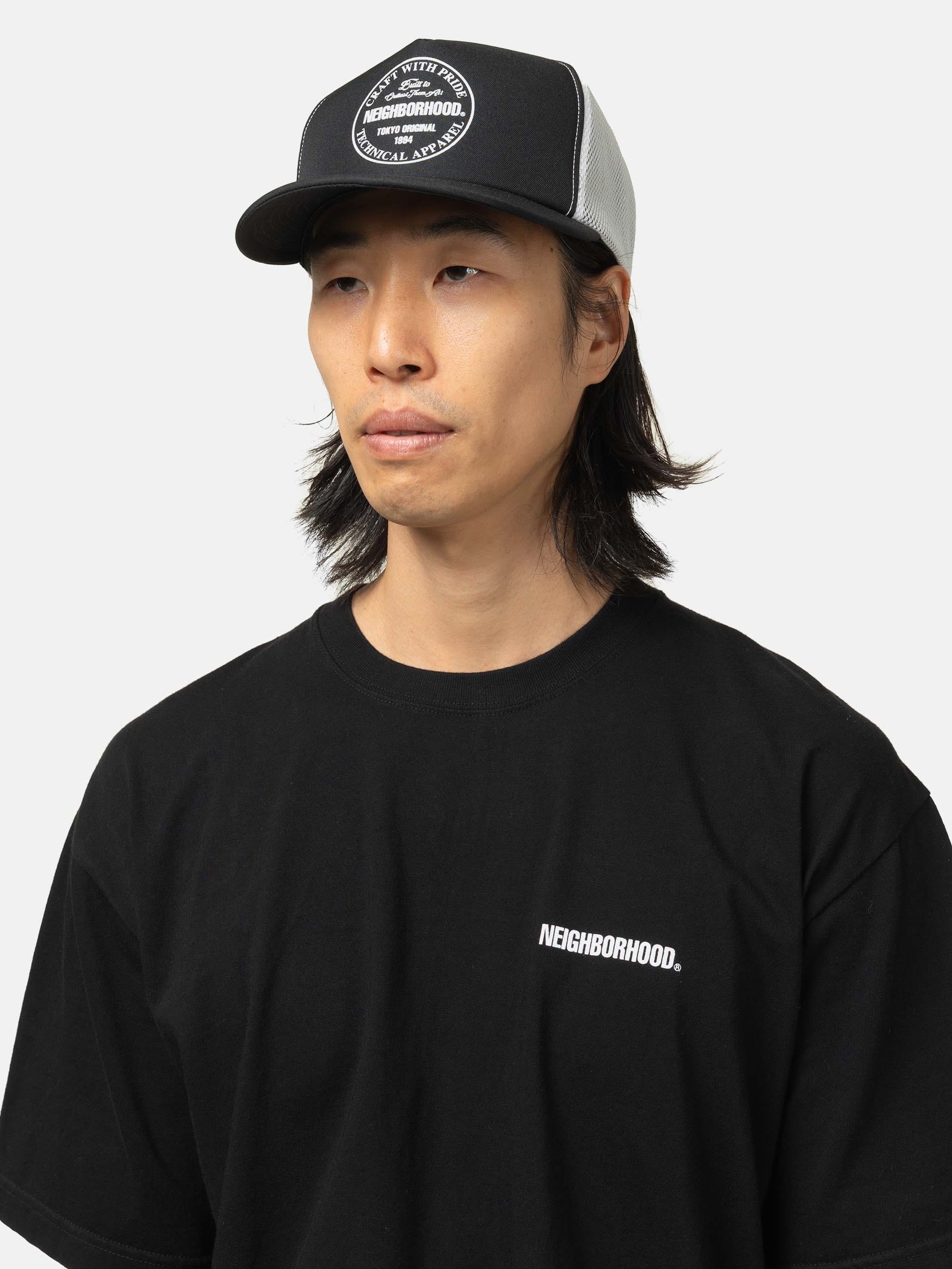 Neighborhood Mesh Cap-2 Black